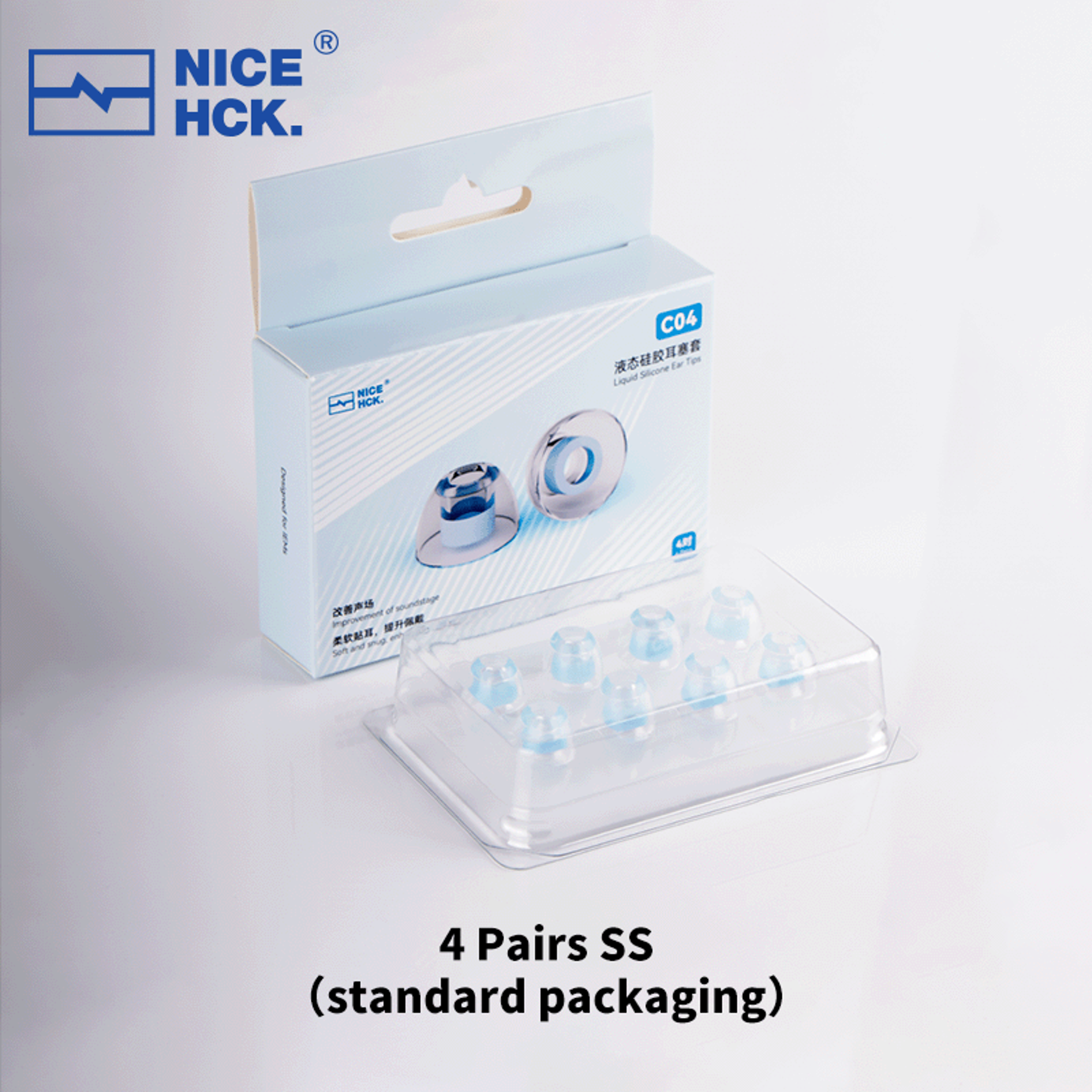 SkinFriendly Liquid Silicone Ear Tips Flexible Noise Isolating Reusable Eartips For Explorer NX8 Ca 6