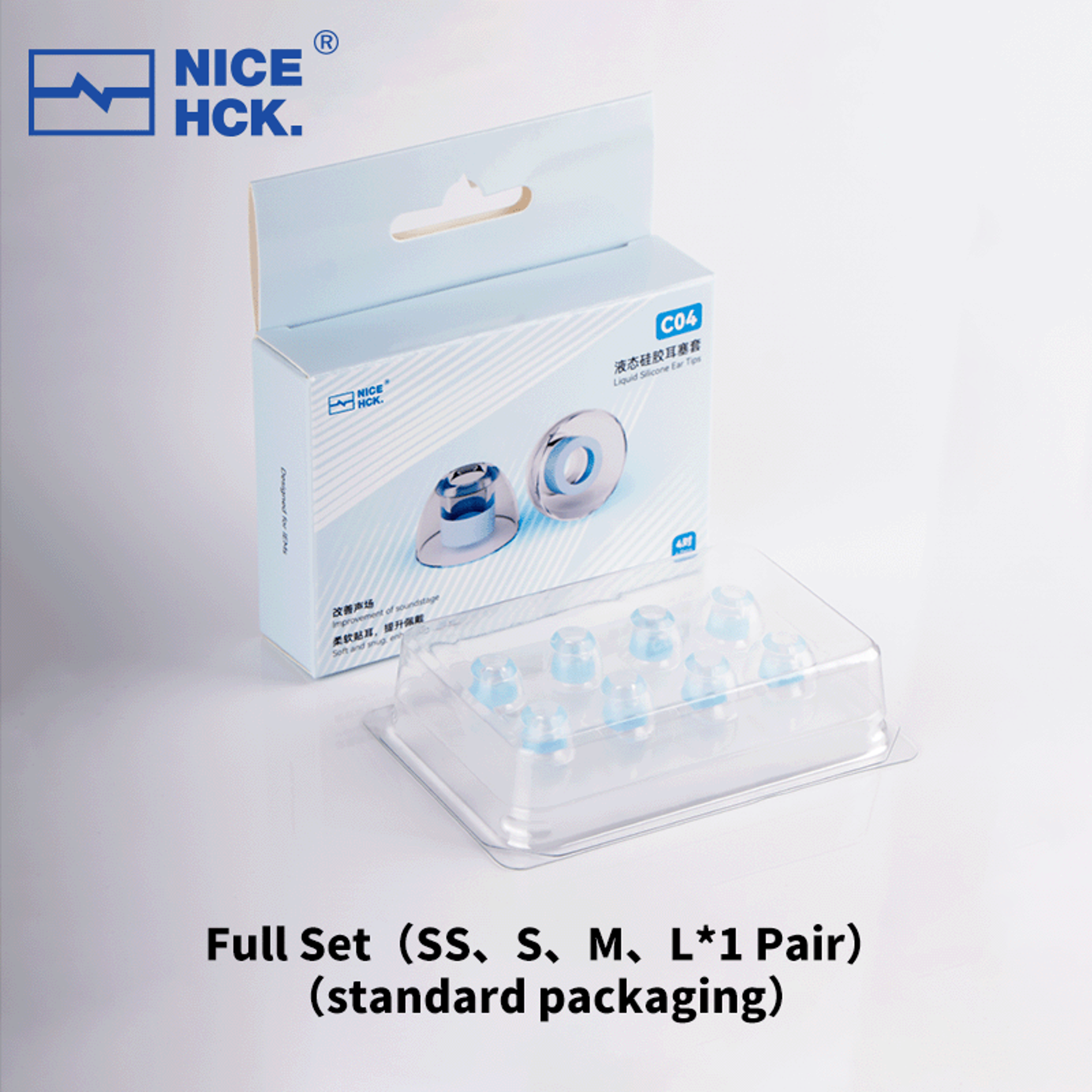 SkinFriendly Liquid Silicone Ear Tips Flexible Noise Isolating Reusable Eartips For Explorer NX8 Ca 10