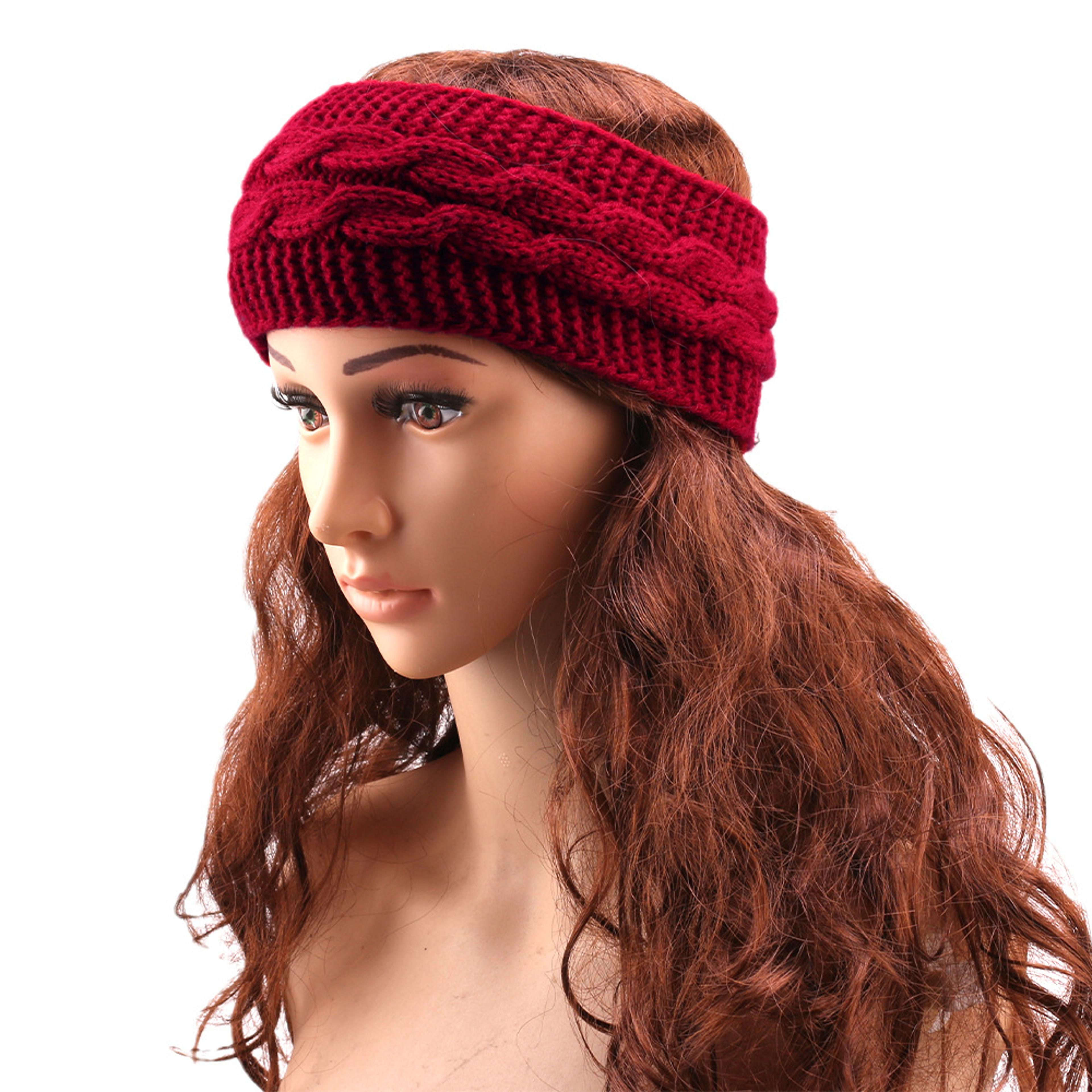 Warm Knitted Headband For Autumn And Winter With Elastic Ear Protection 5