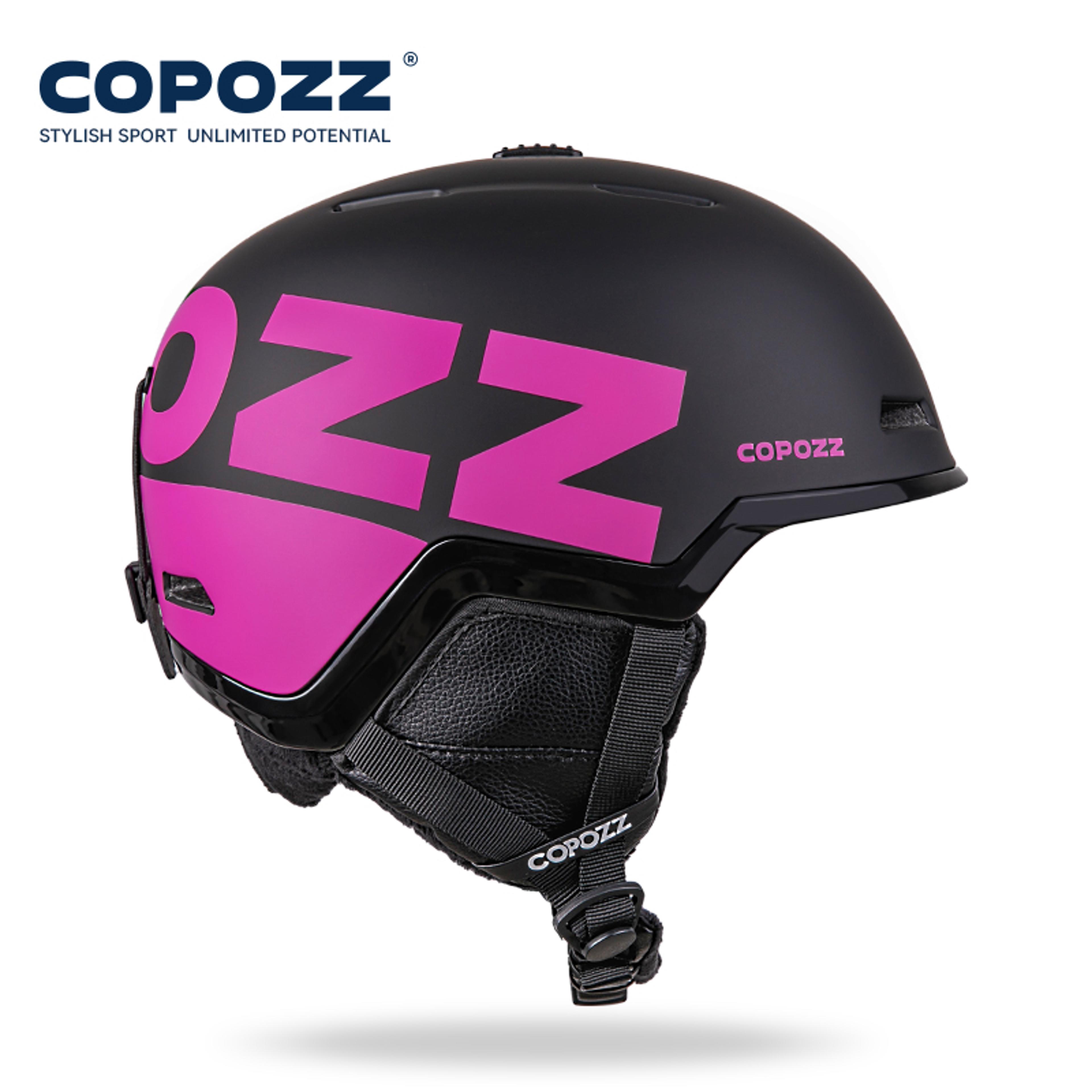 HalfCovered Ski Helmet For Adults Skiing Safety Helmet For Men Women Snowboard Skateboard Protectio