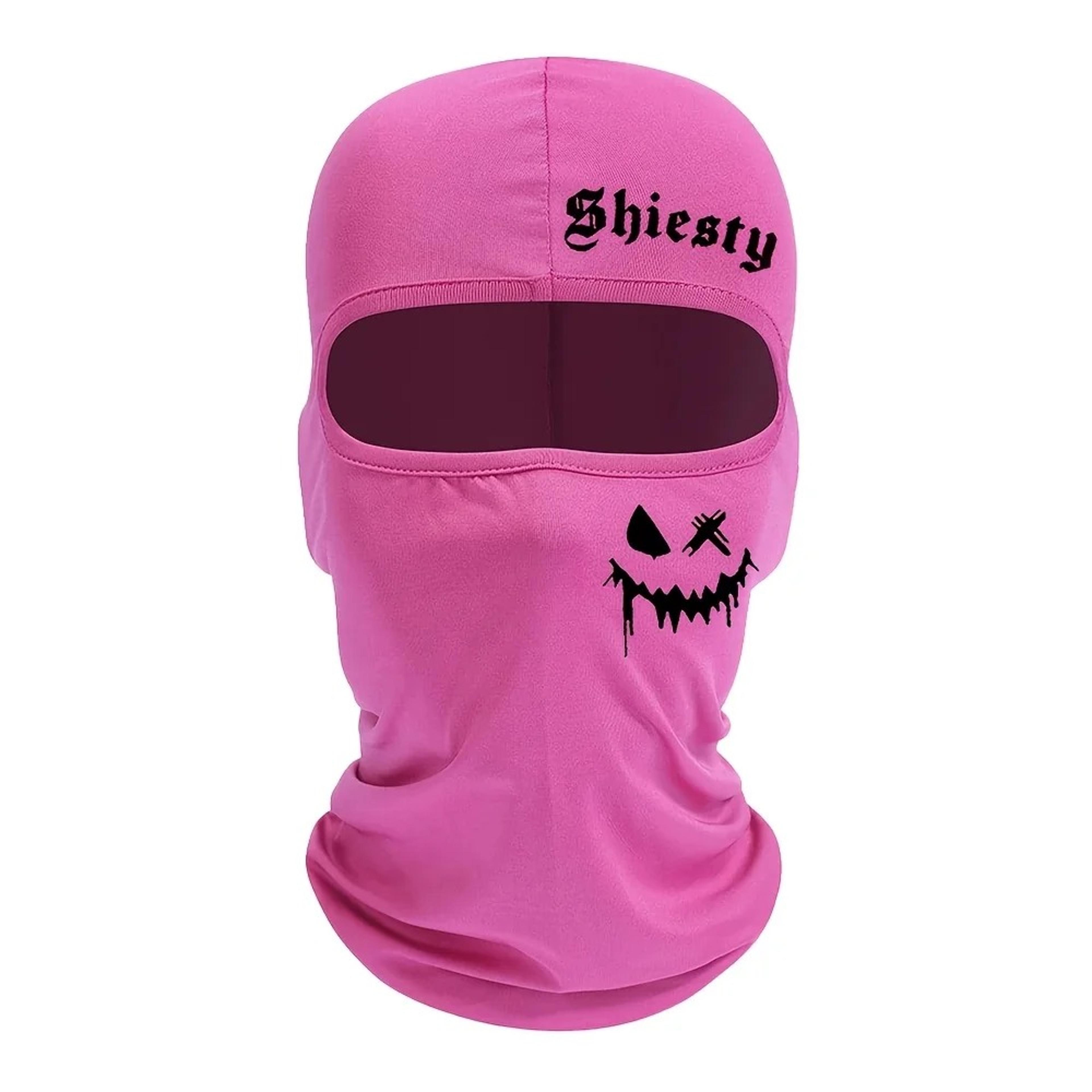 Unisex Summer Cool Neck Cover Smiling Face Print Balaclava Face Mask Motorcycle Skiing Scarf 8
