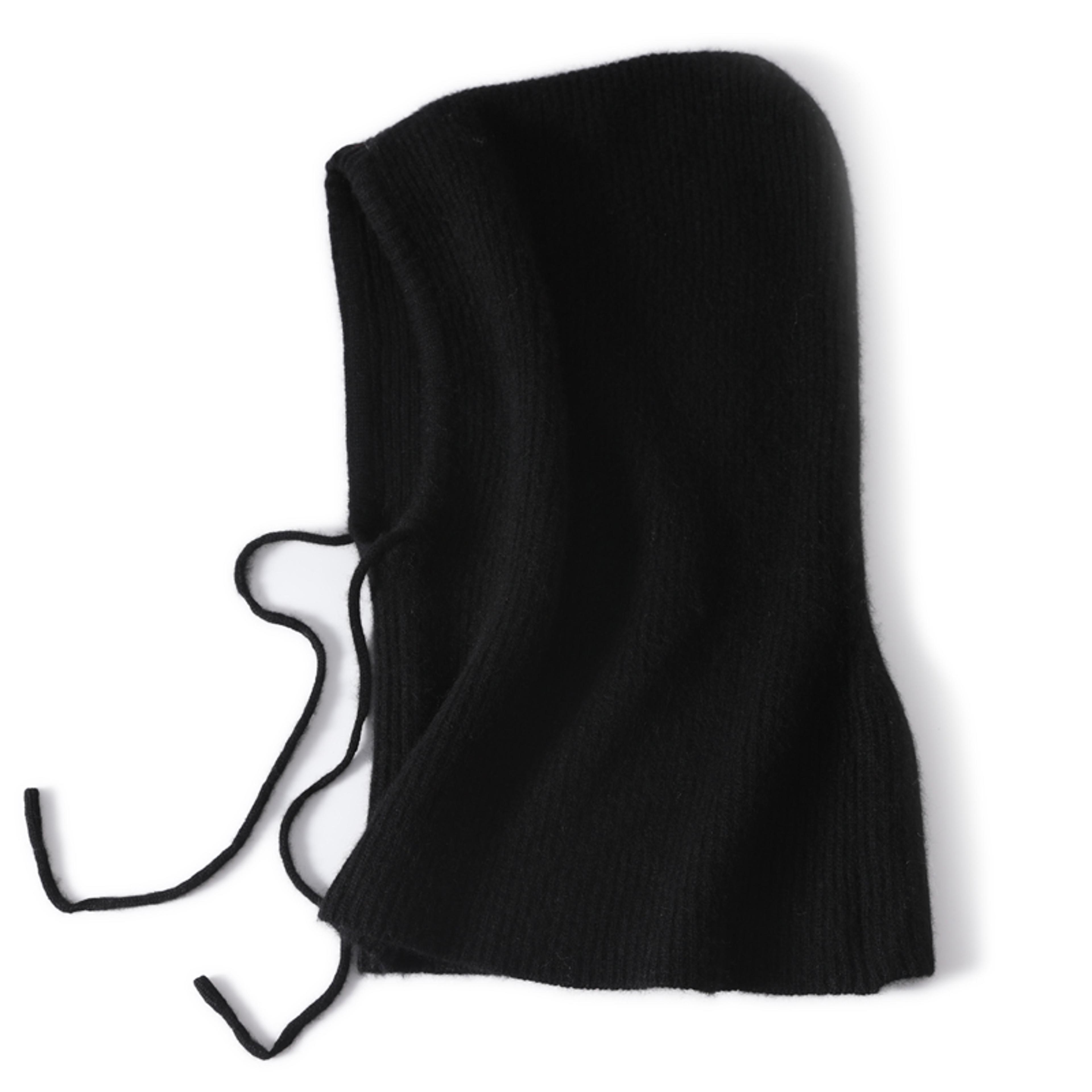 Winter Wool Balaclava Beanies For Men And Women Soft Warm Knitted Neck Face Protect Hooded Hats Dra 2