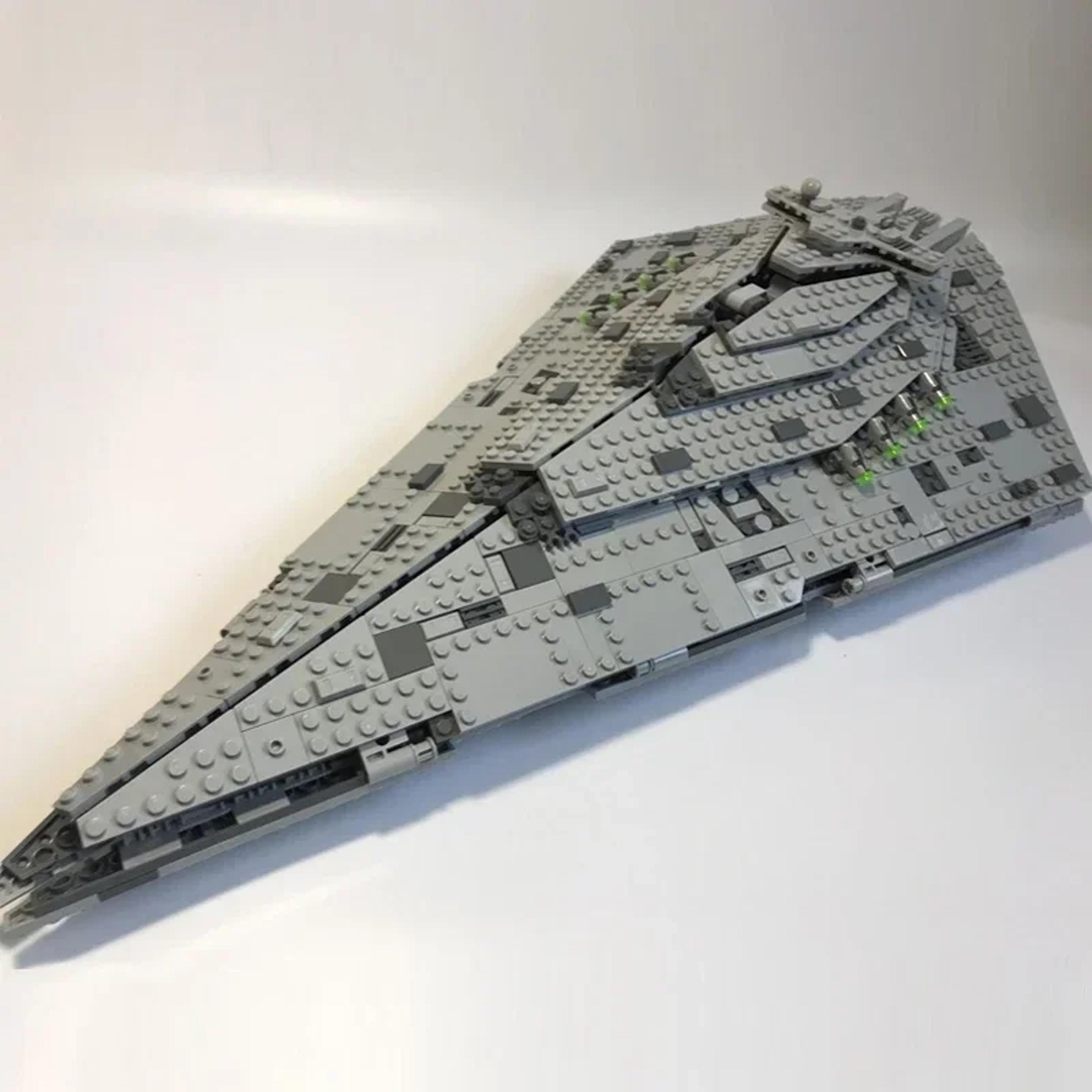 New Destroyer Space Spaceship Building Blocks Set Compatible With Starship Fighter Model DIY Toy Fo 2