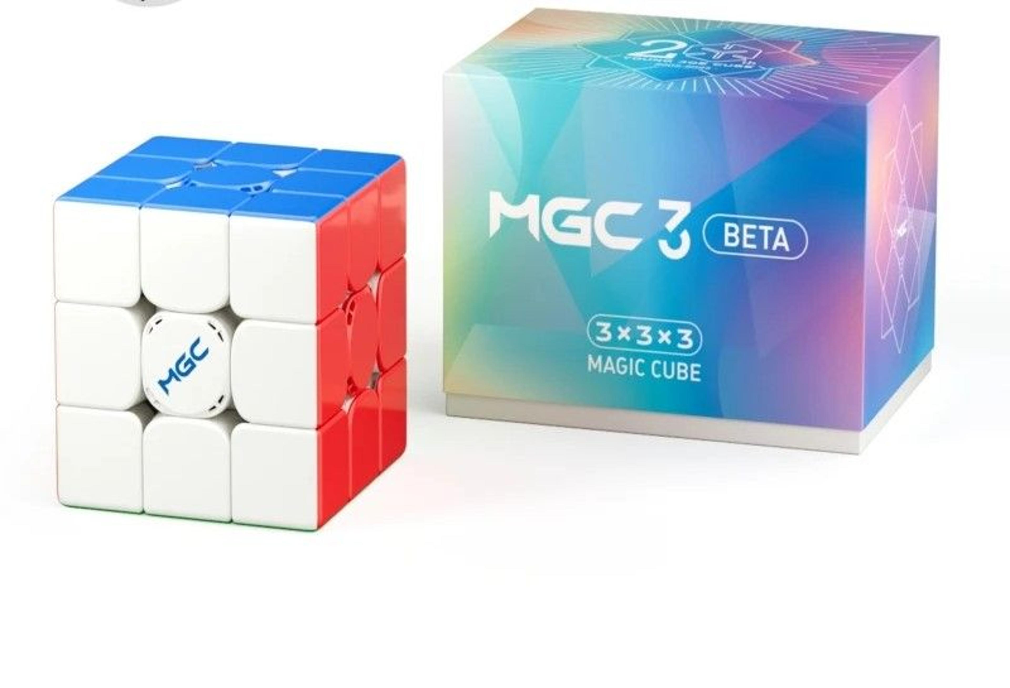 Professional Magnetic Magic Cube UV Stickerless Speed Cube Maglev Ball Core Fidget Toy Gift For Chi 6