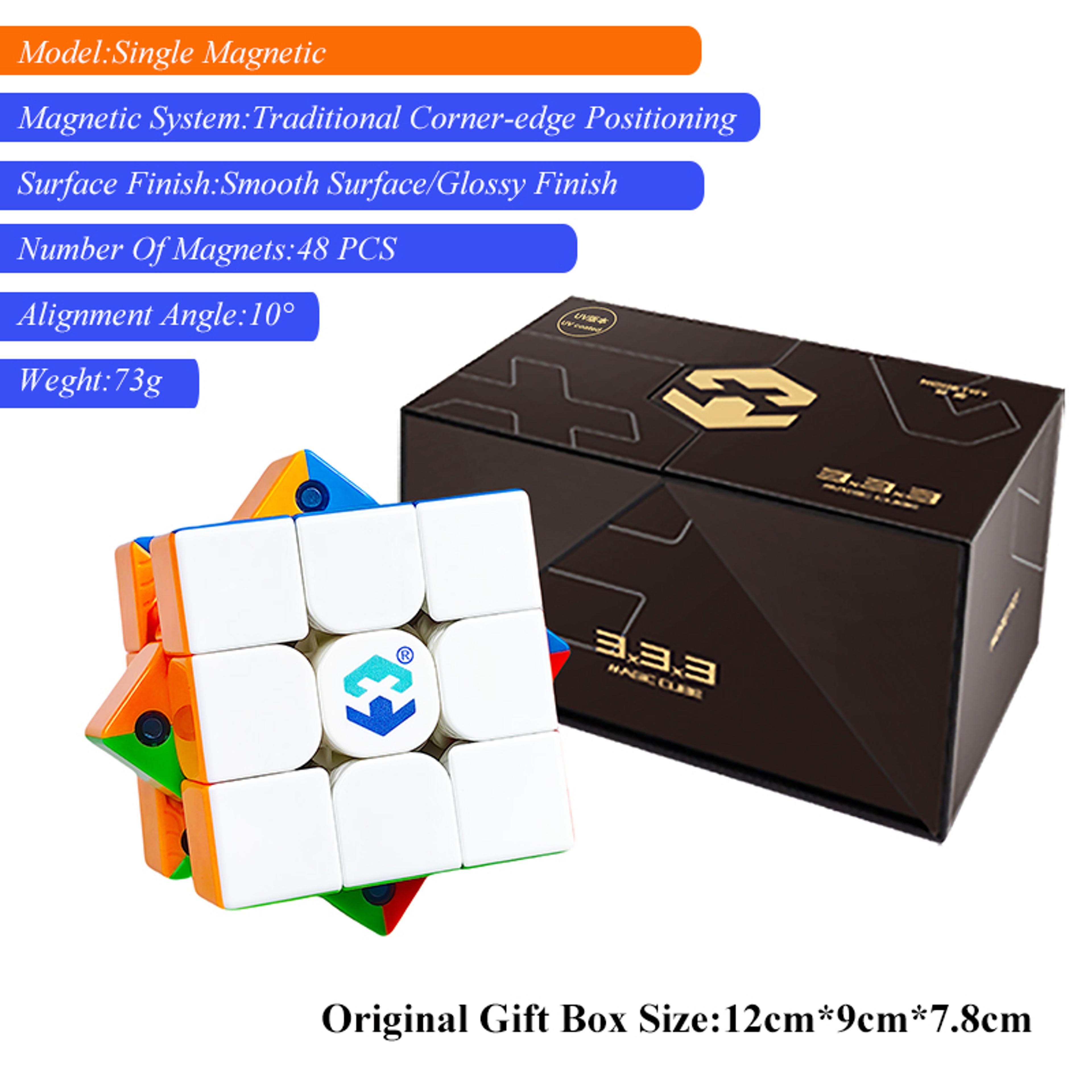 Pyraminx SpeedCubing Magnetic Speed Cube BrainTeaser Kids Toy DIY Puzzle With Level Tension Fidget 5
