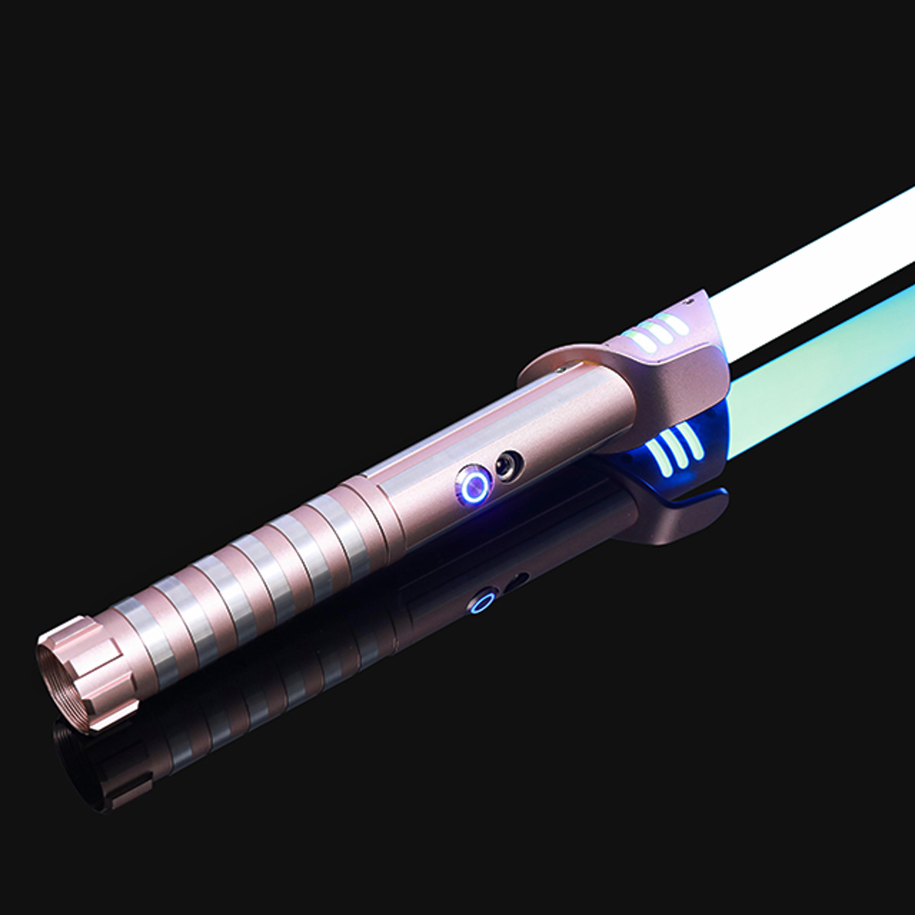 RGB Metal Lightsaber Laser Sword Flashing Luke Lightstick Rave Toys 12