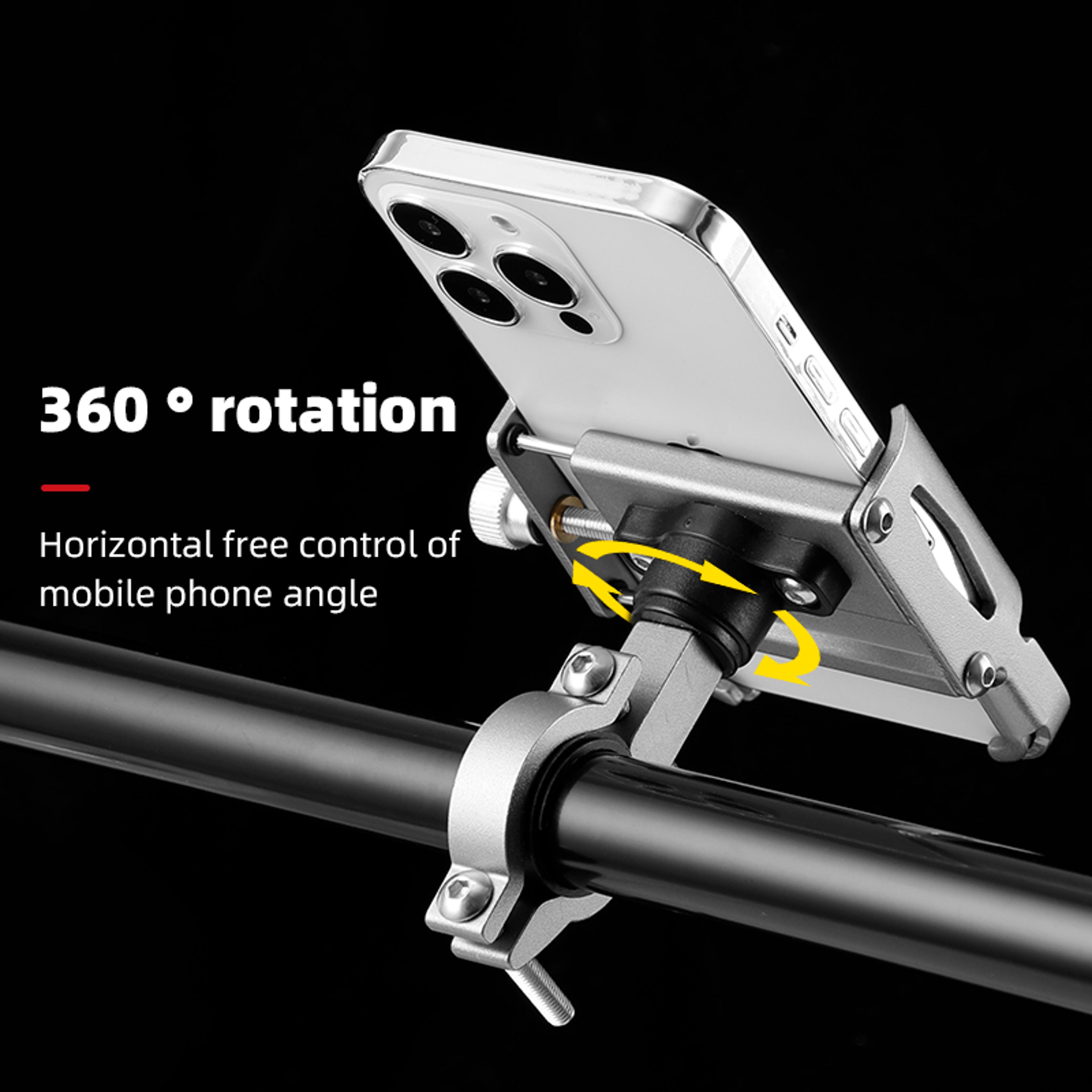 Rotation Bike Phone Holder Universal Motorcycle Handlebar Mount For Devices 1