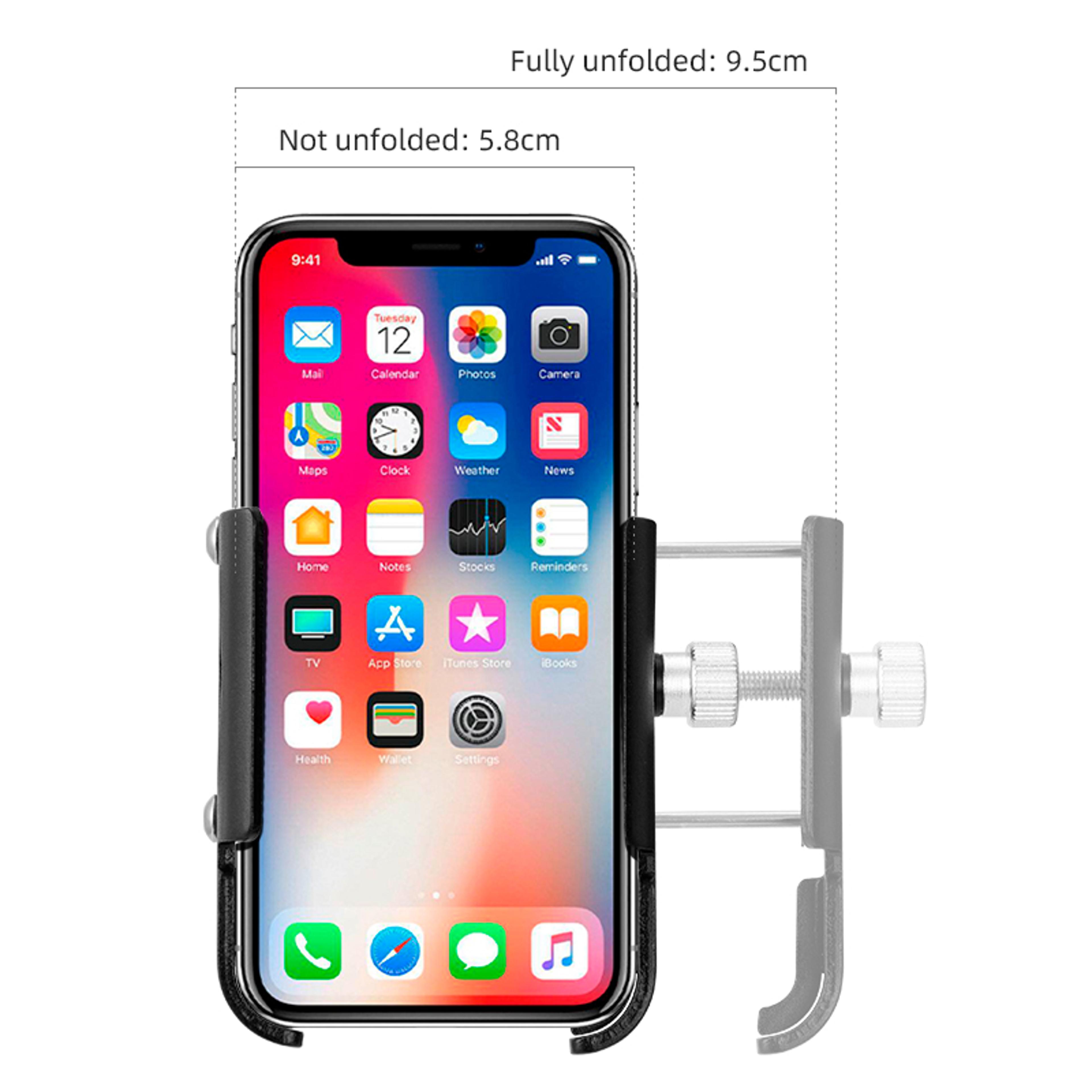 Rotation Bike Phone Holder Universal Motorcycle Handlebar Mount For Devices 3