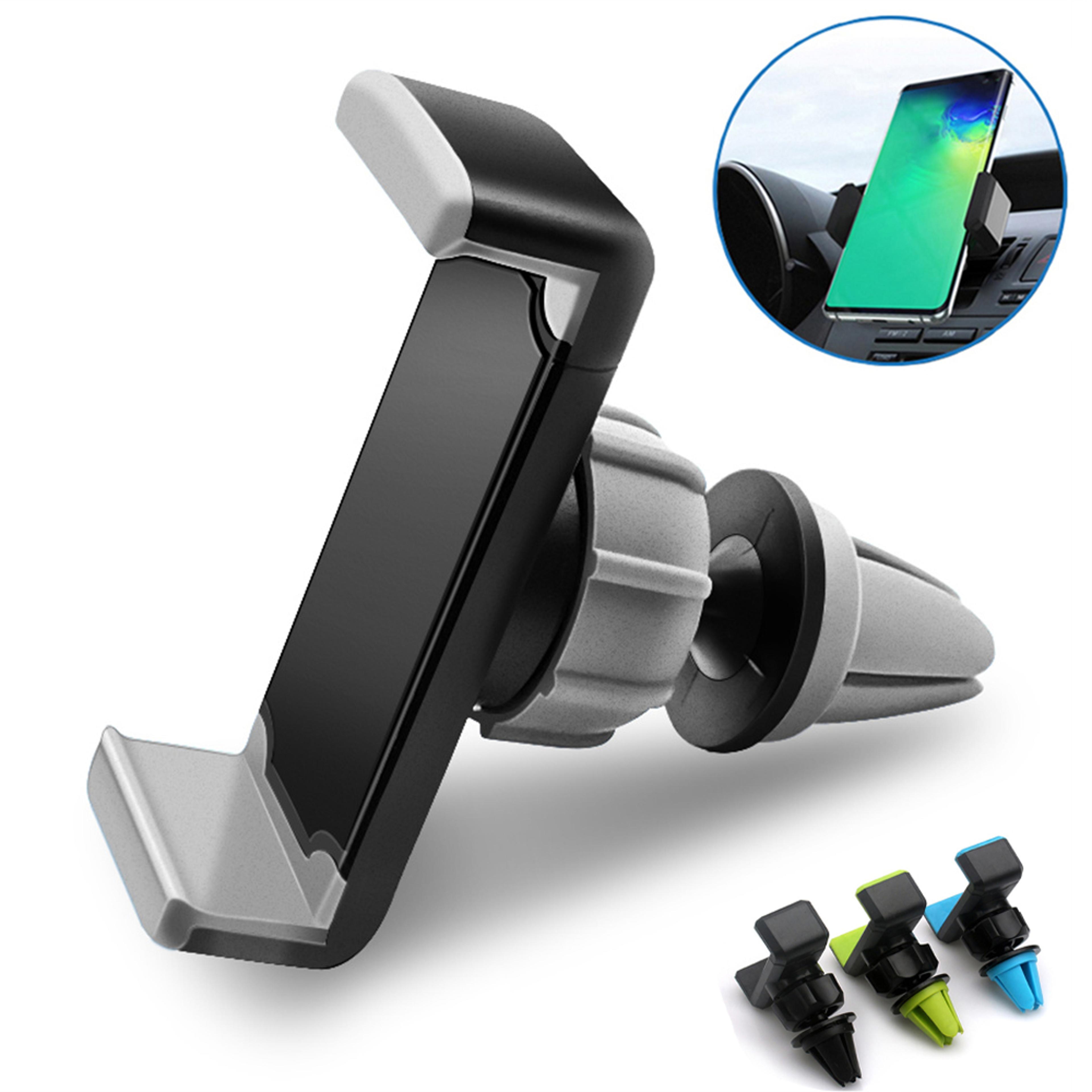 rotating car phone holder air vent mount for gps and smartphones