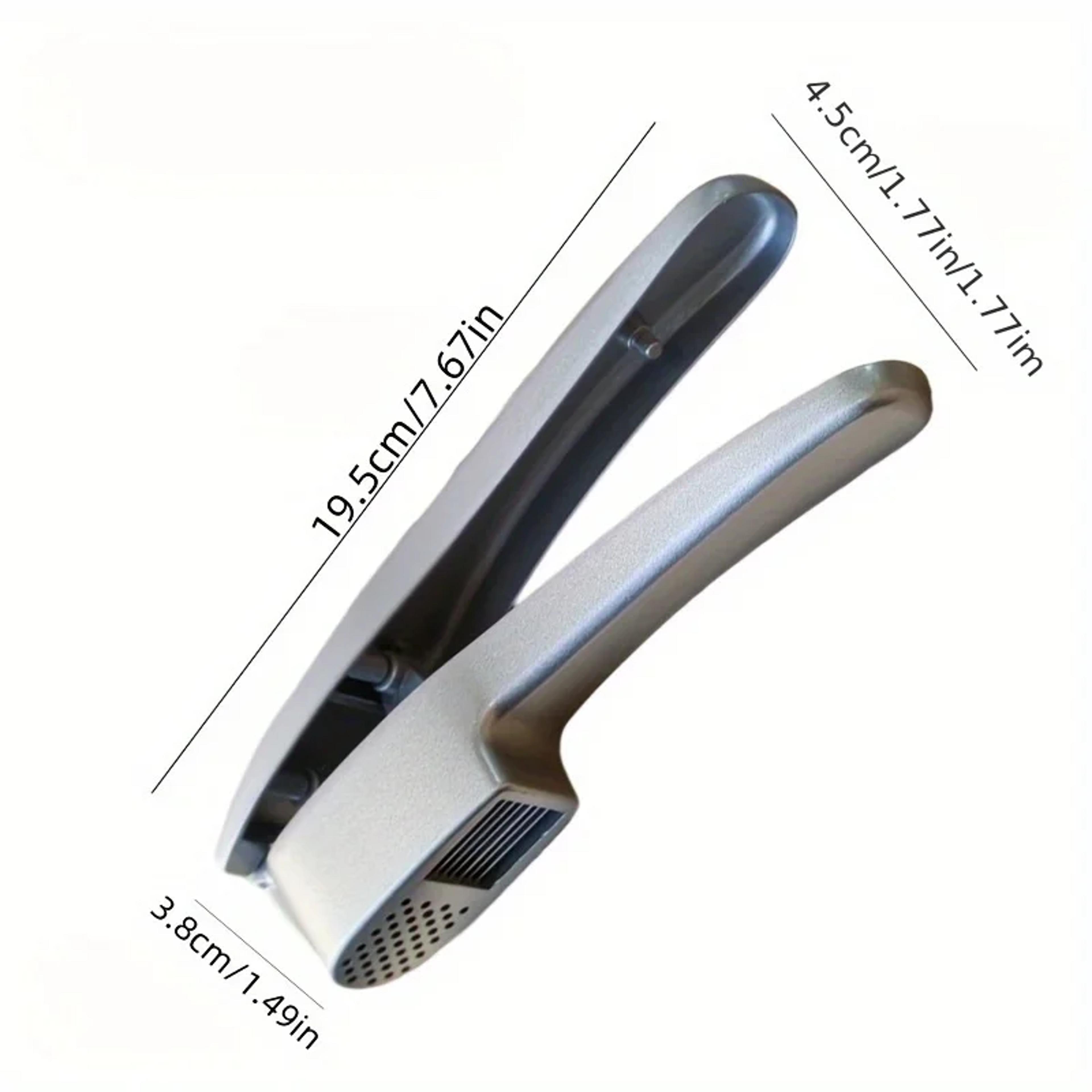 garlic press and slicer aluminum garlic mincer tool