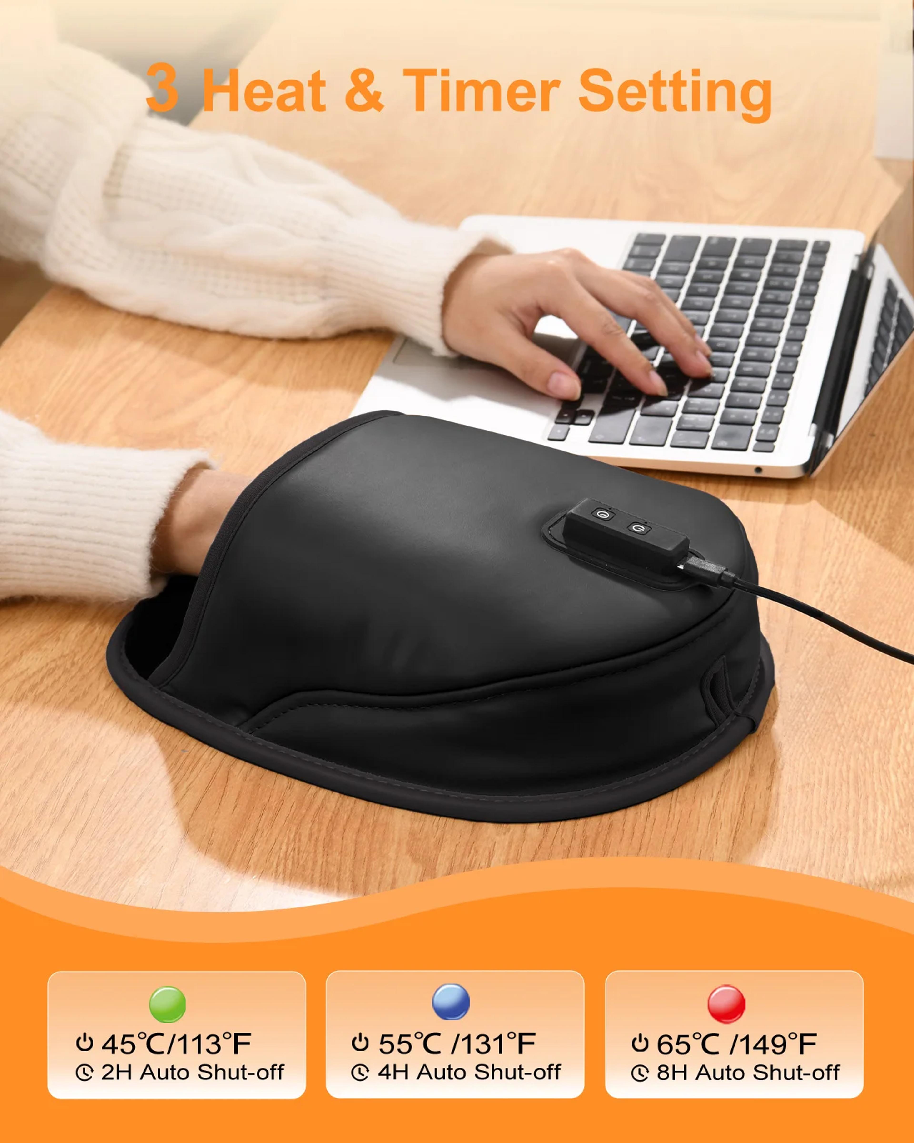 USB Heated Mouse Pad Hand Warmer For Office And Home 1
