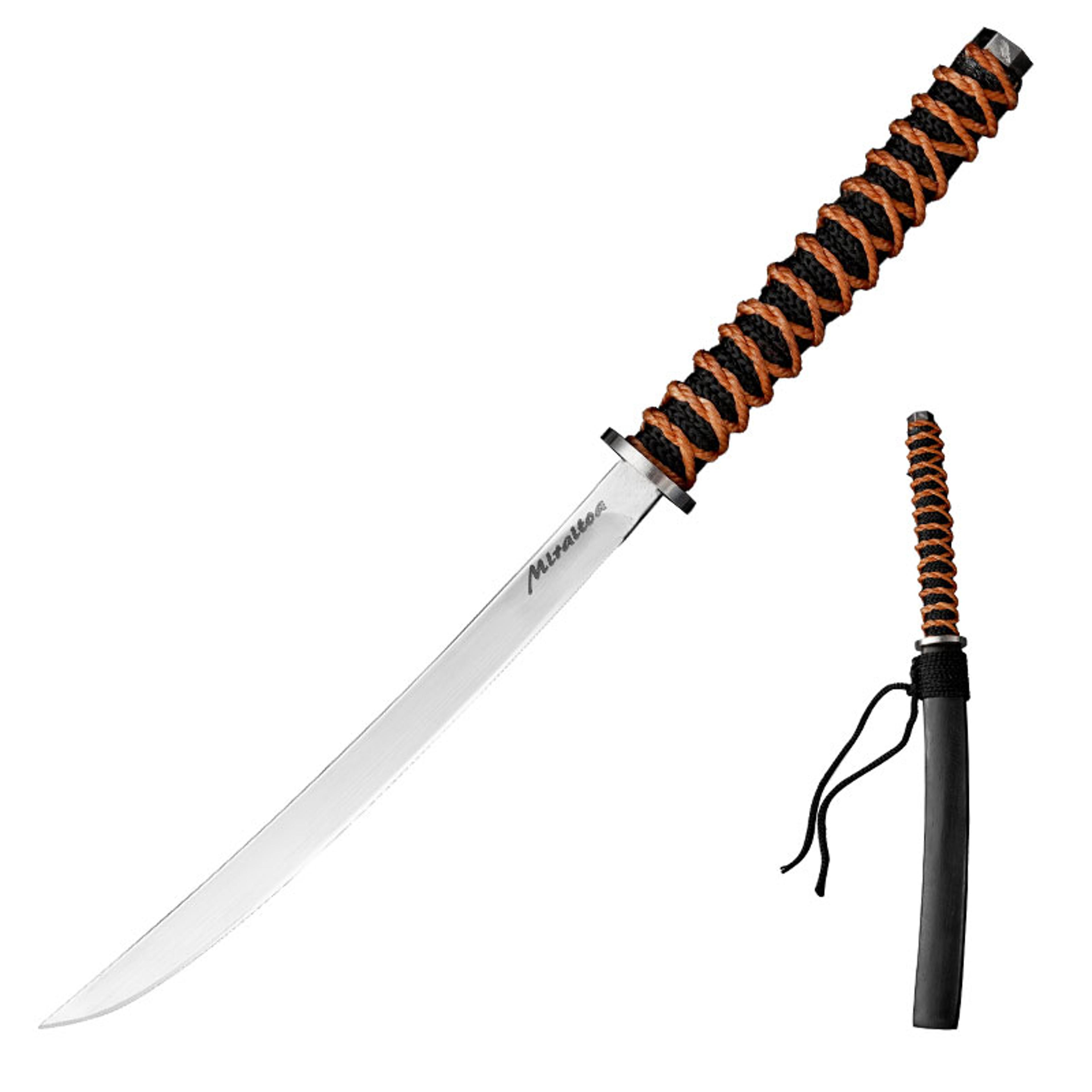 mini samurai knife fixed blade edc katana letter opener gift