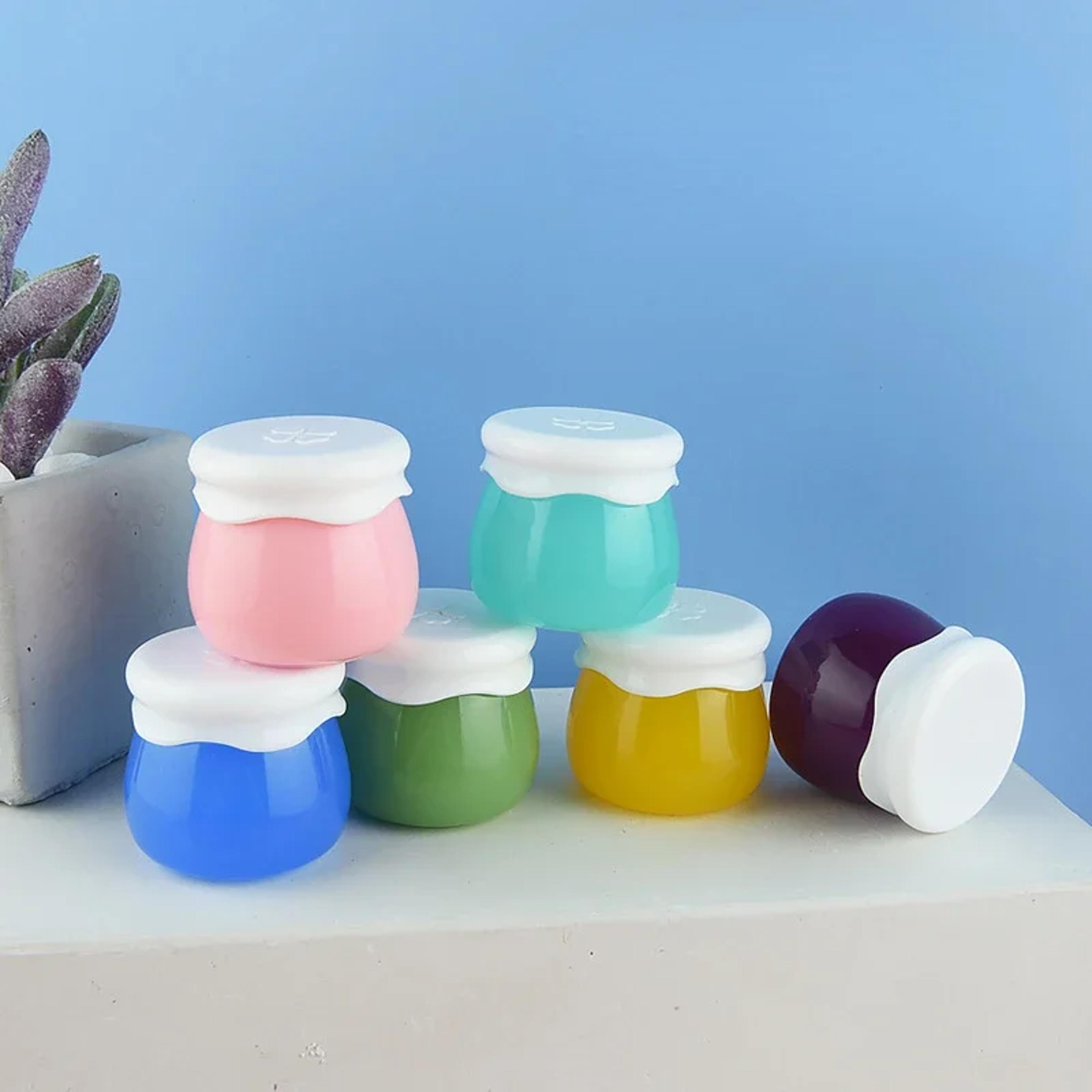 Honey Pot Empty Lip Gloss Container Refillable Lip Balm Jar 1
