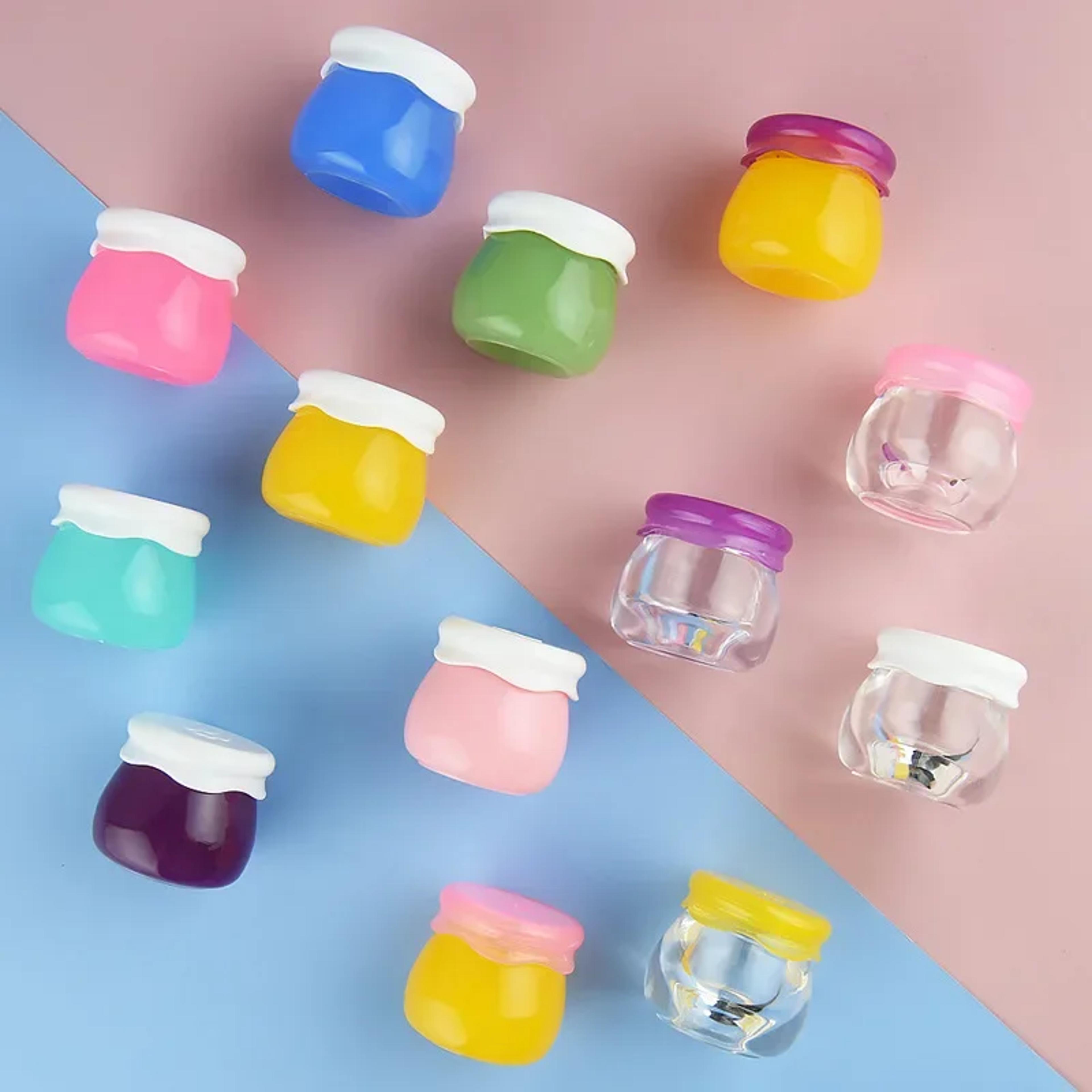Honey Pot Empty Lip Gloss Container Refillable Lip Balm Jar 2