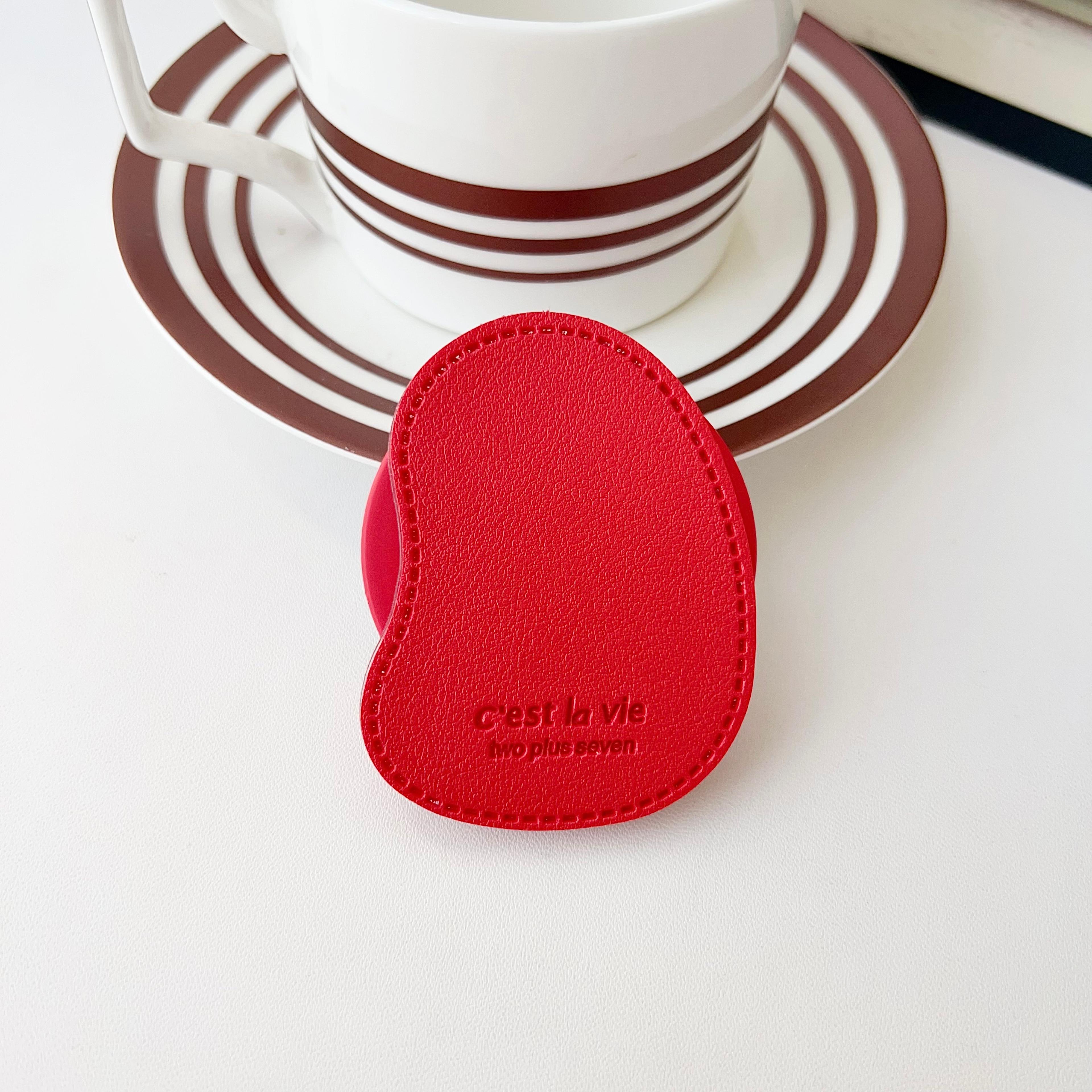 Cute Leather MagSafe Phone Grip Stand For Wireless Charging Holder 6