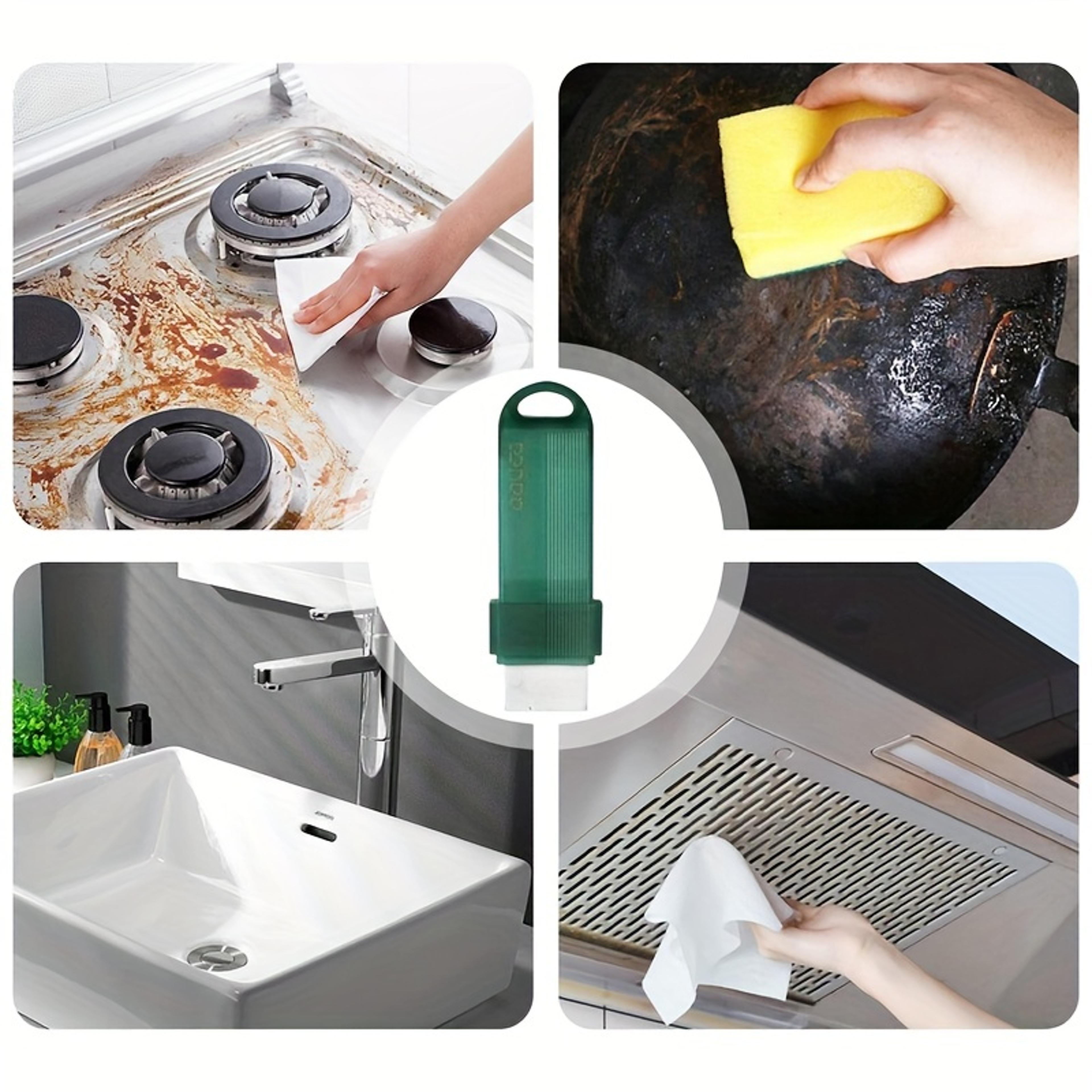Reusable Limescale Remover Eraser For Faucets Glass And Rust Stains 4