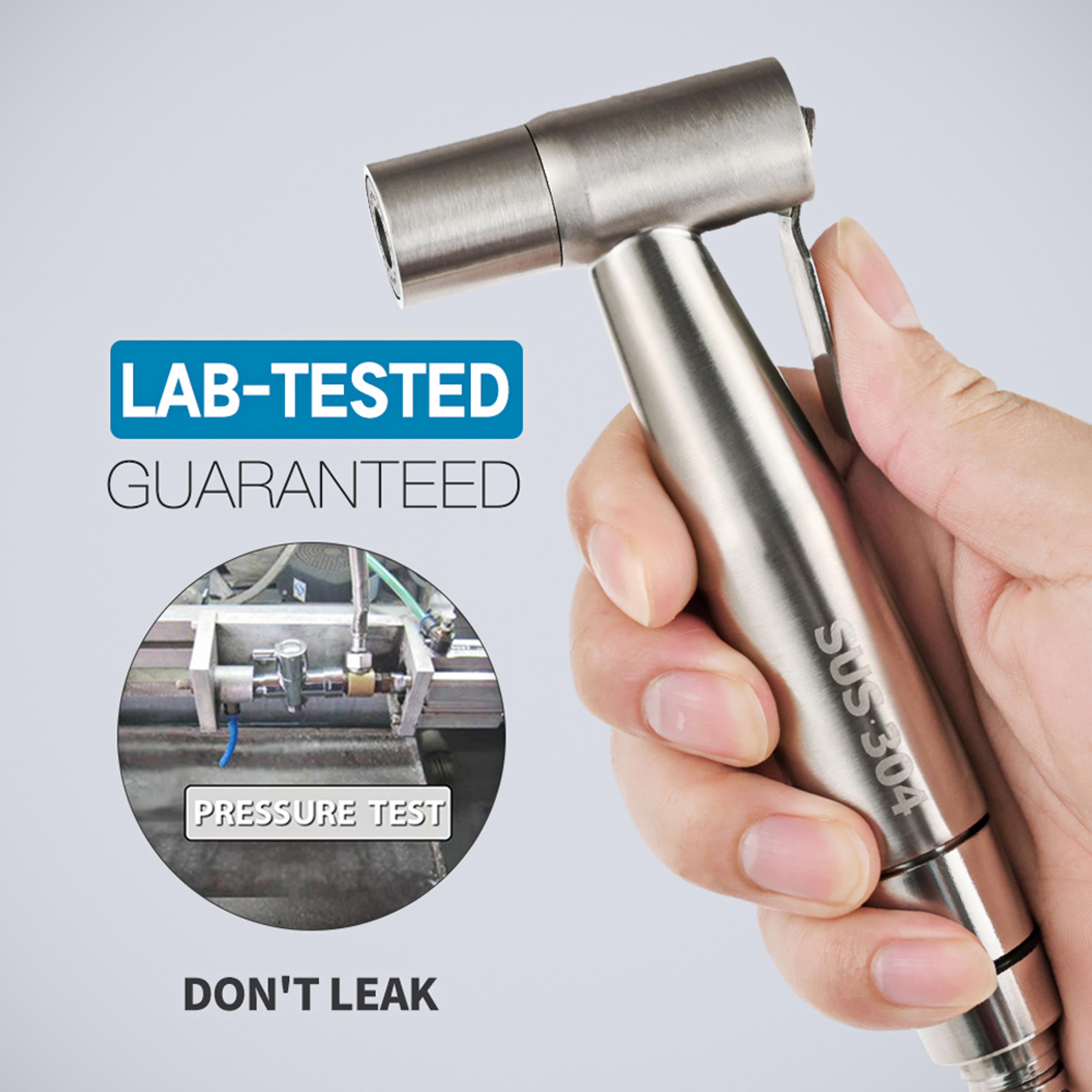 Stainless Steel Handheld Bidet Sprayer For Toilet And Bathroom Cleaning 1