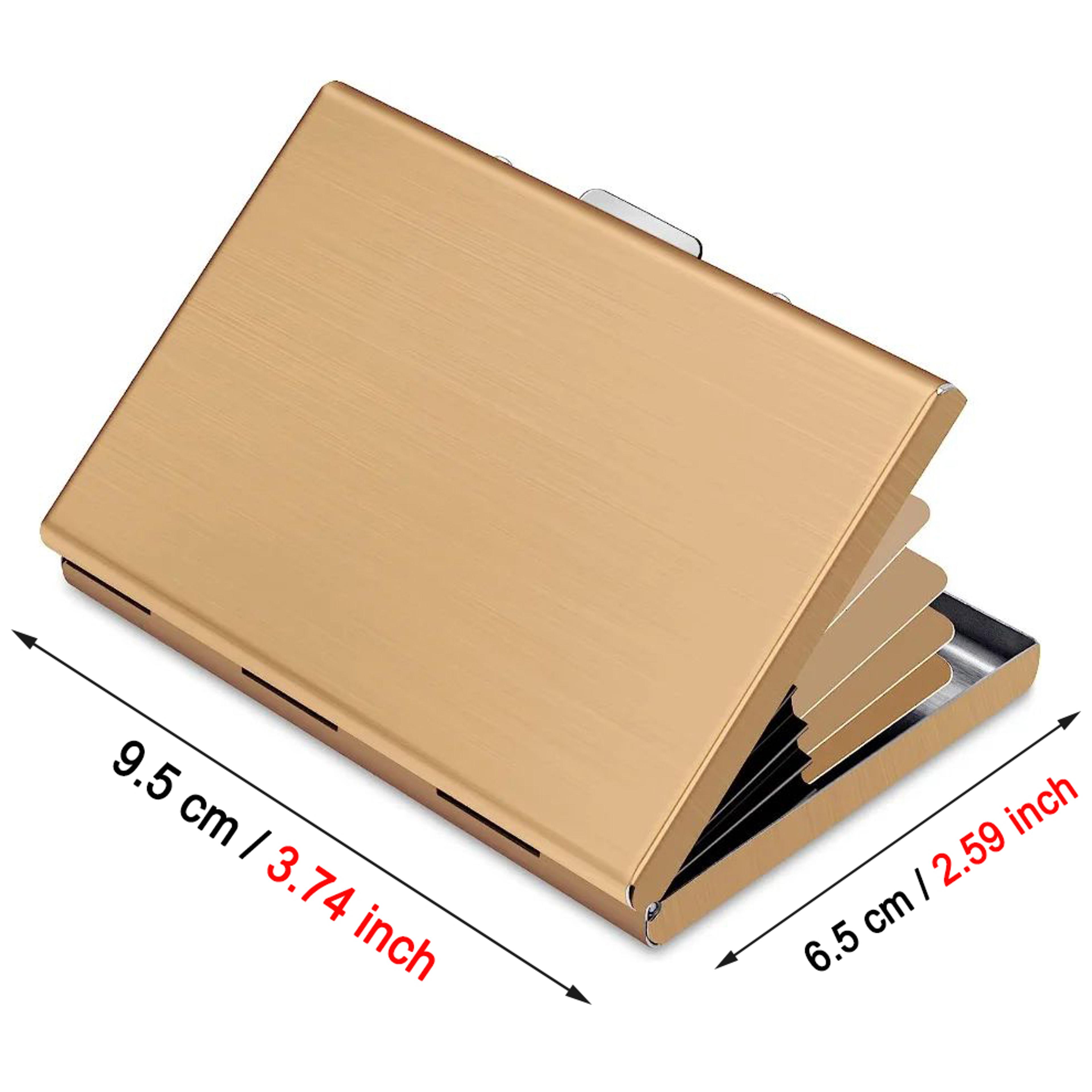 Slim RFID Blocking Aluminum Credit Card Holder Wallet 1