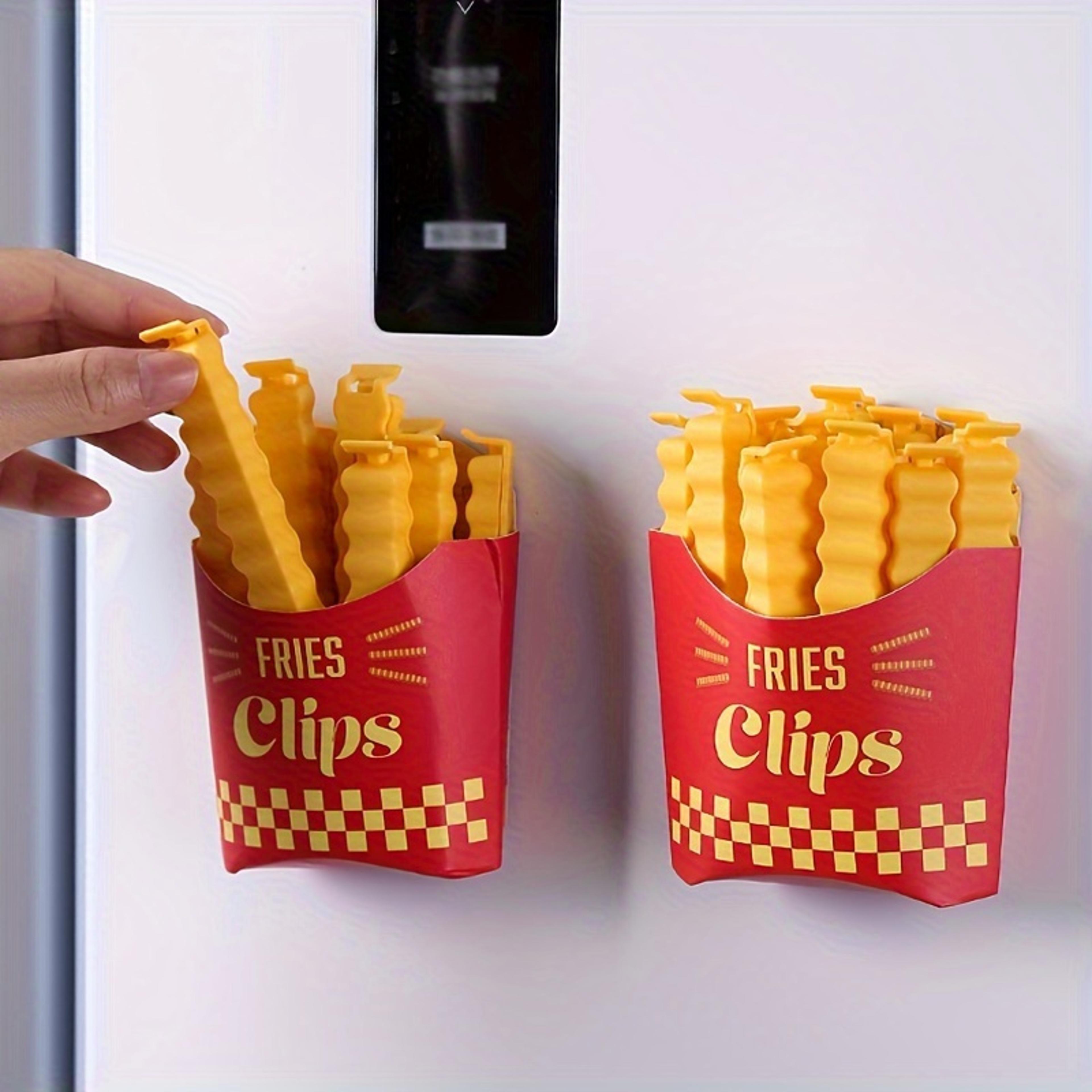 French Fry Snack Bag Clips Set Cute Food Bag Clips 1