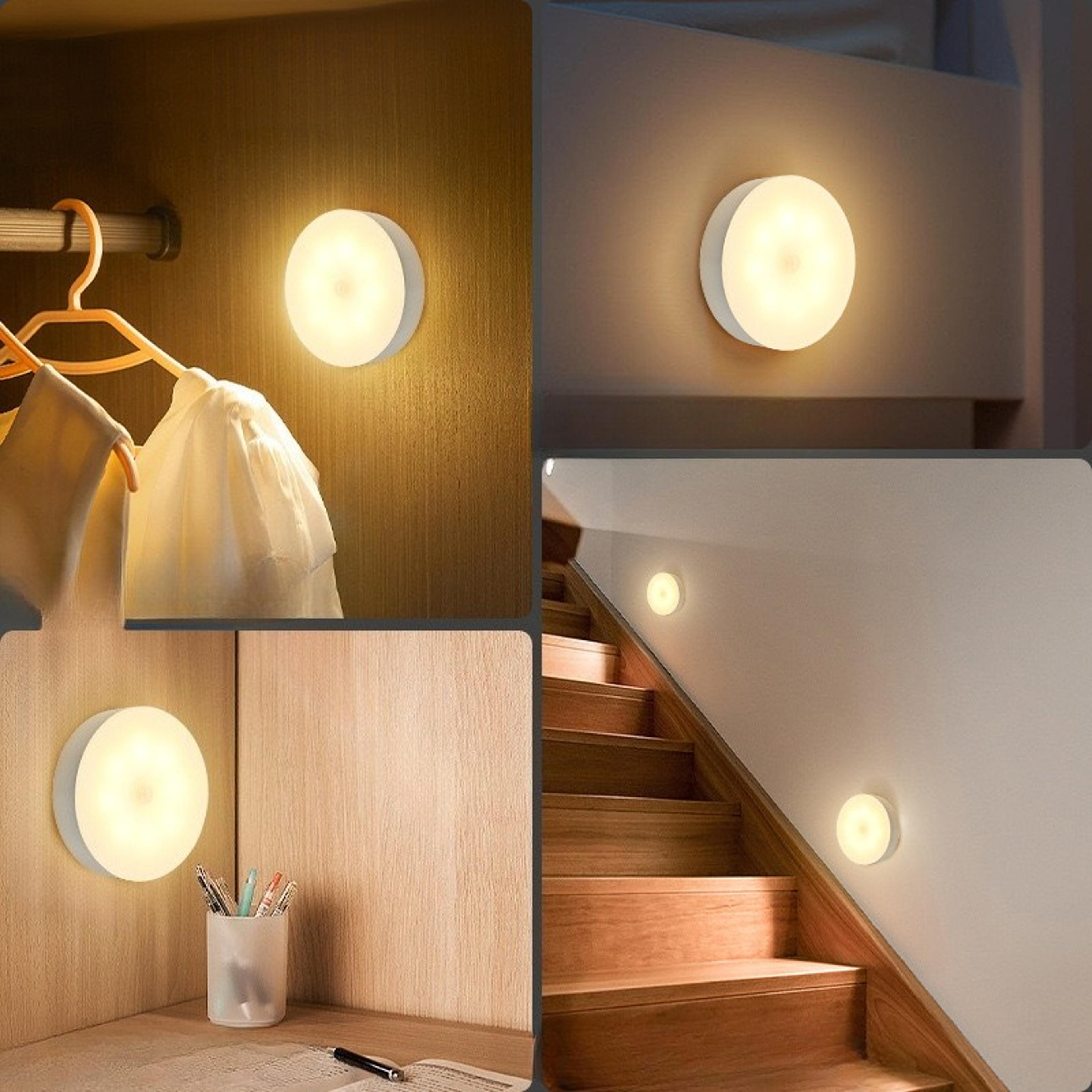 Motion Sensor Rechargeable Magnetic LED Night Light 2
