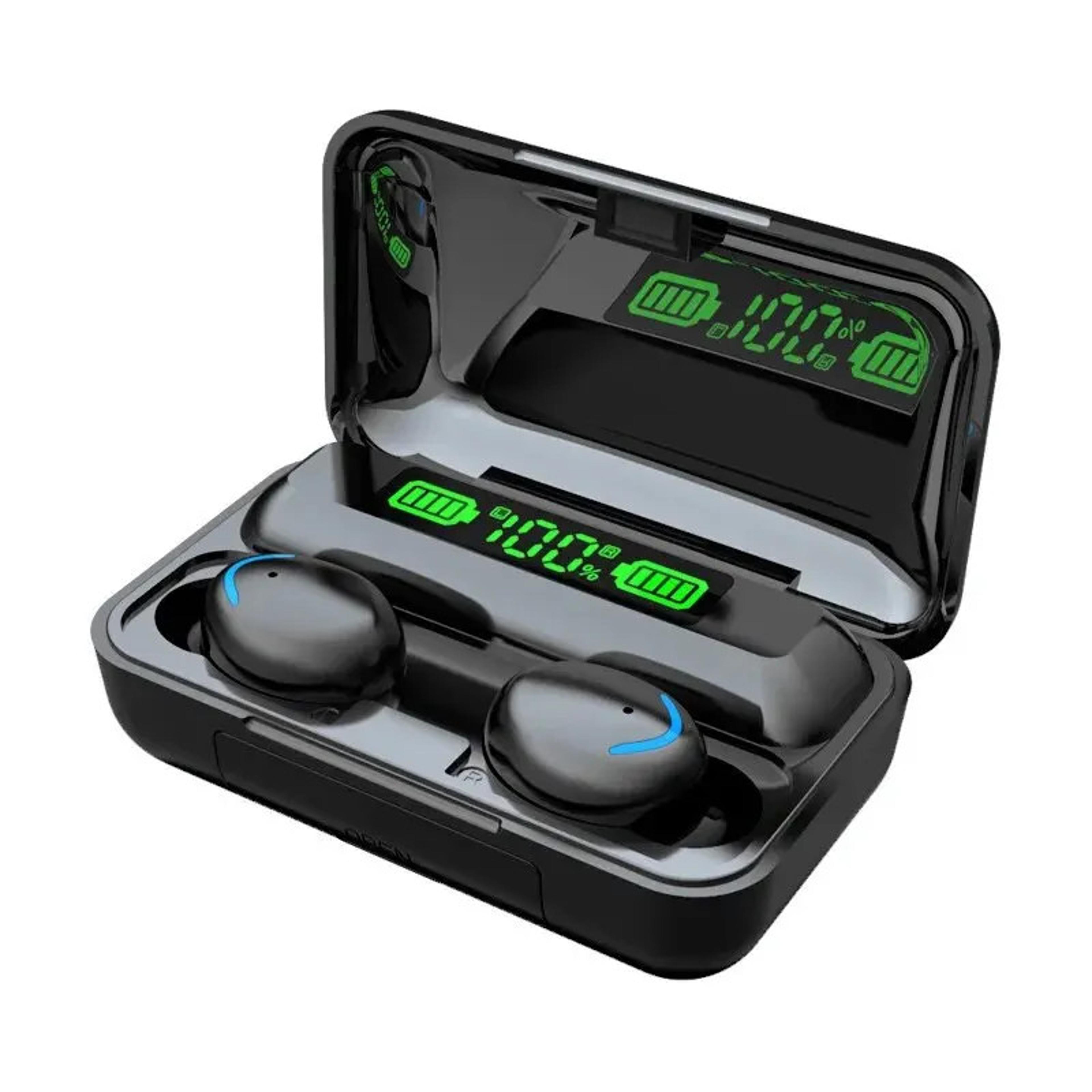 Wireless Earphones With LED Display Waterproof TWS Bluetooth Headphones With Noise Cancellation 3