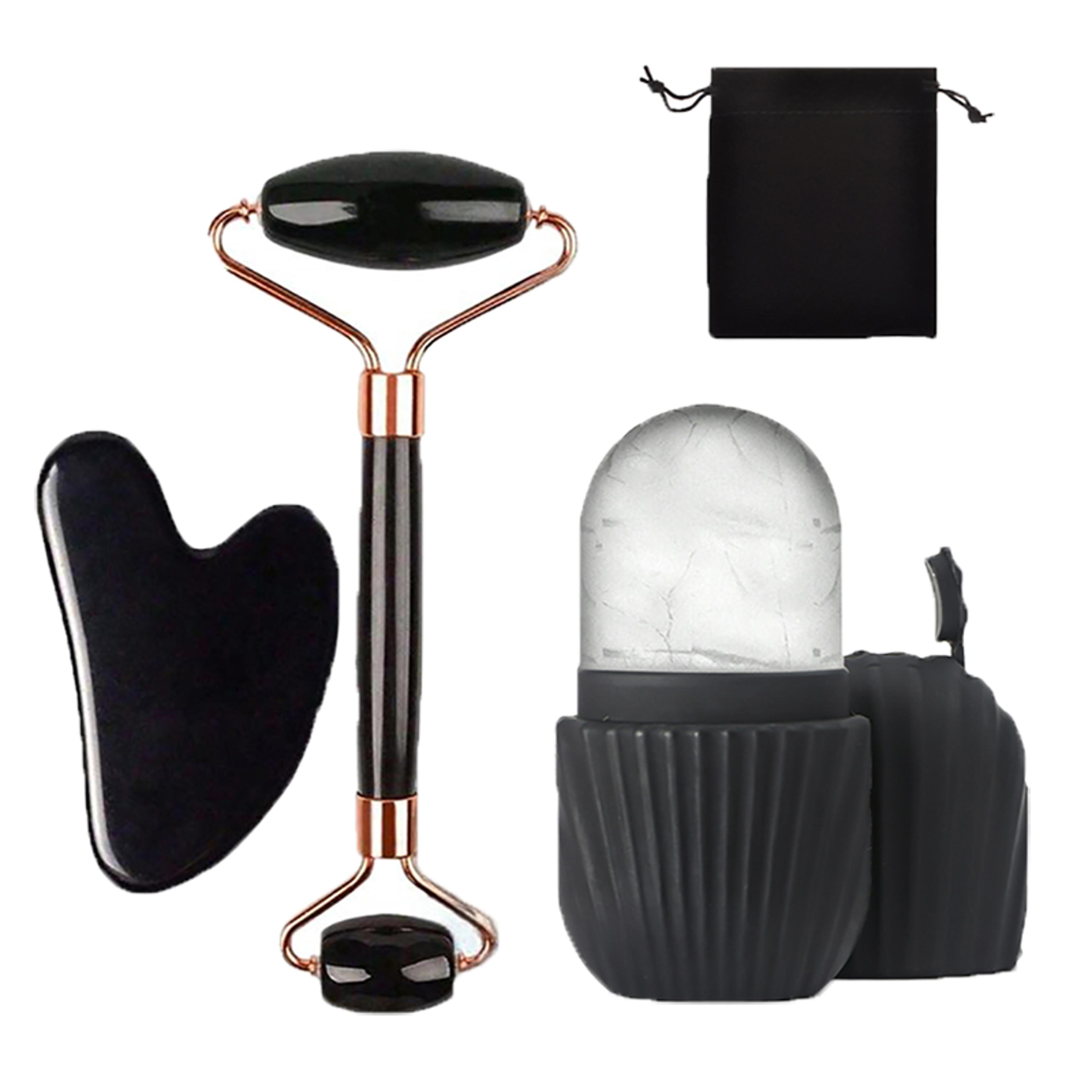 Ice Face Roller And Gua Sha Face Tool Set For Cooling Facial Massage 3