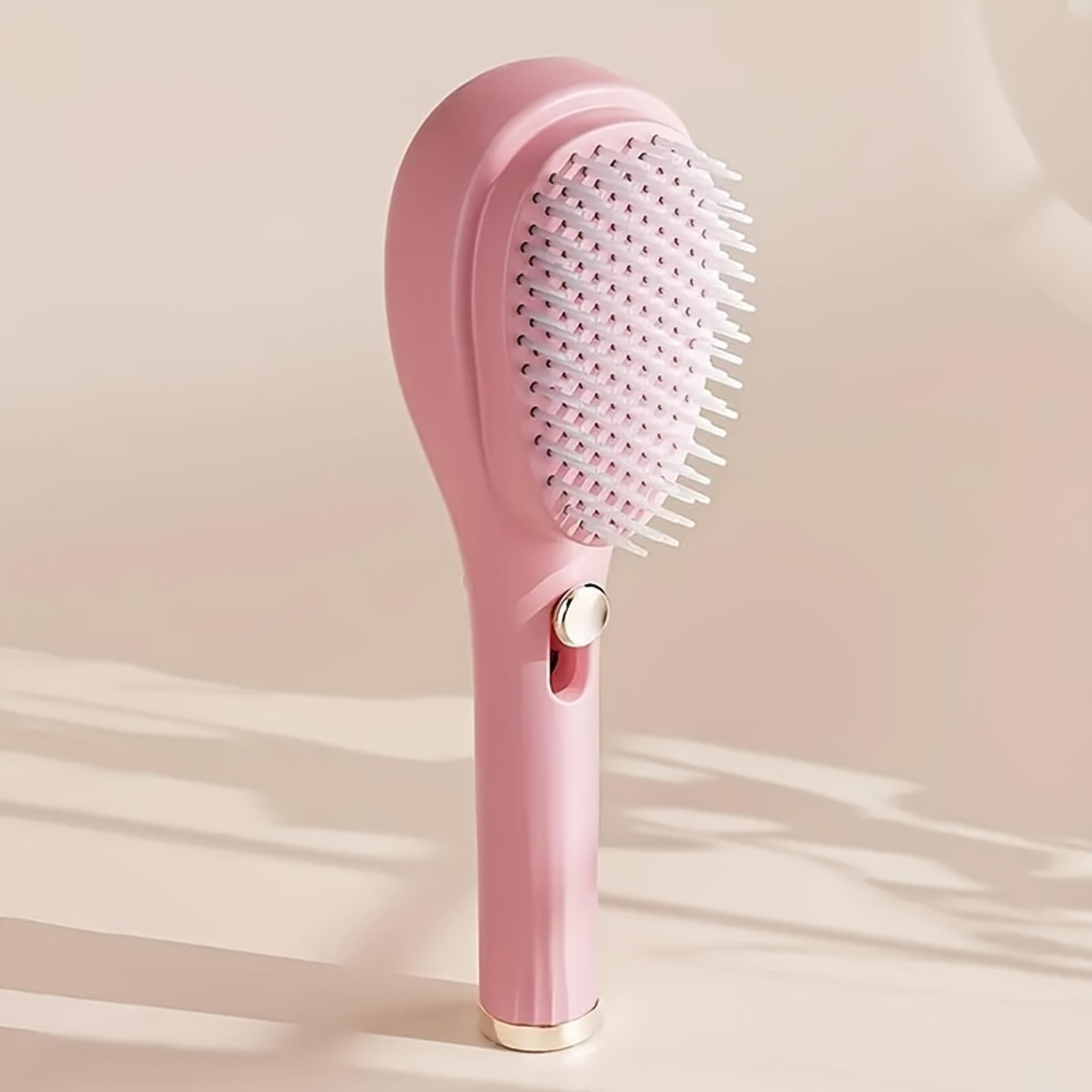 Magic Retractable Hair Comb Anti Static Detangling Brush 5