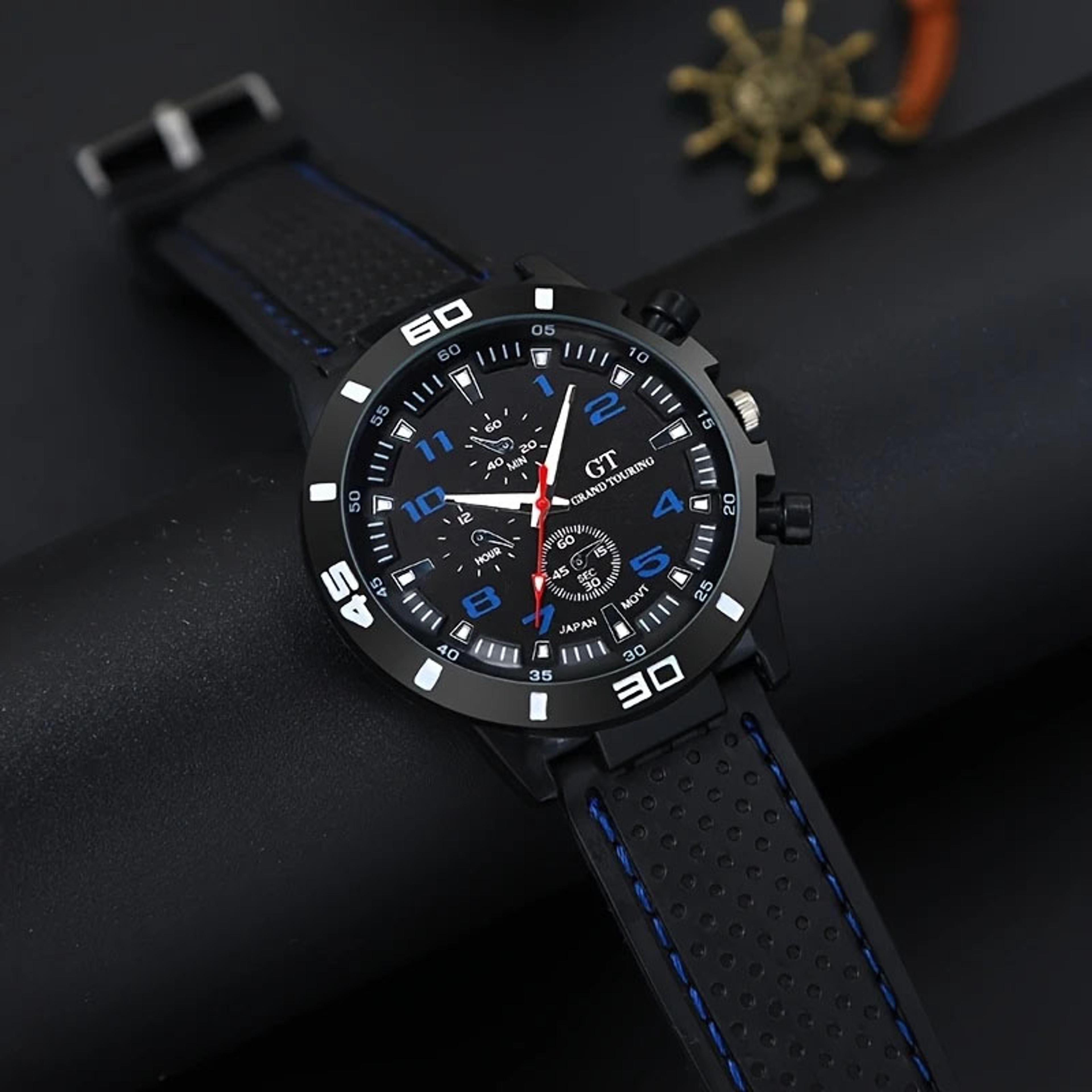 mens quartz watch gift set, stylish christmas gift for men