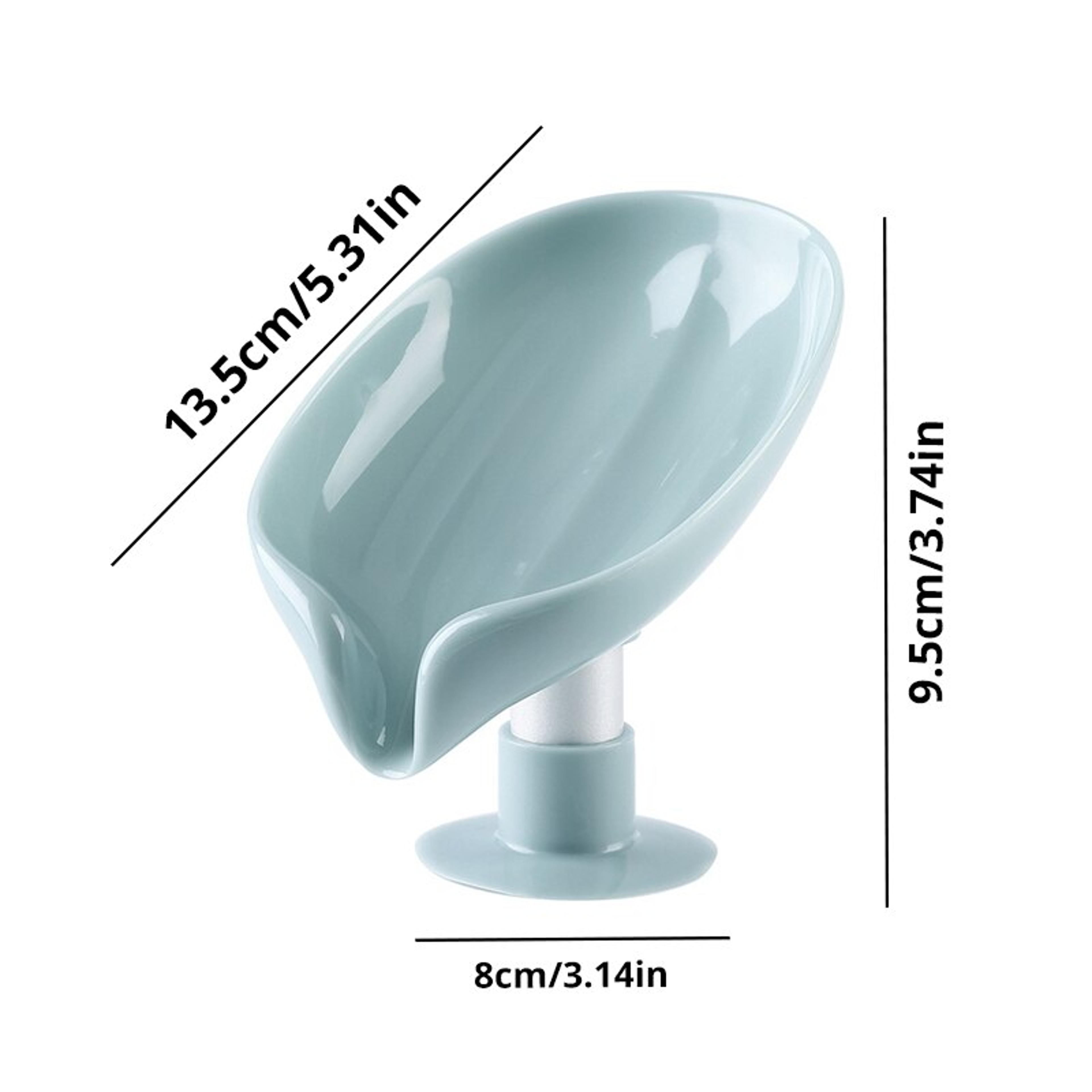 Self Draining Suction Cup Soap Holder 2