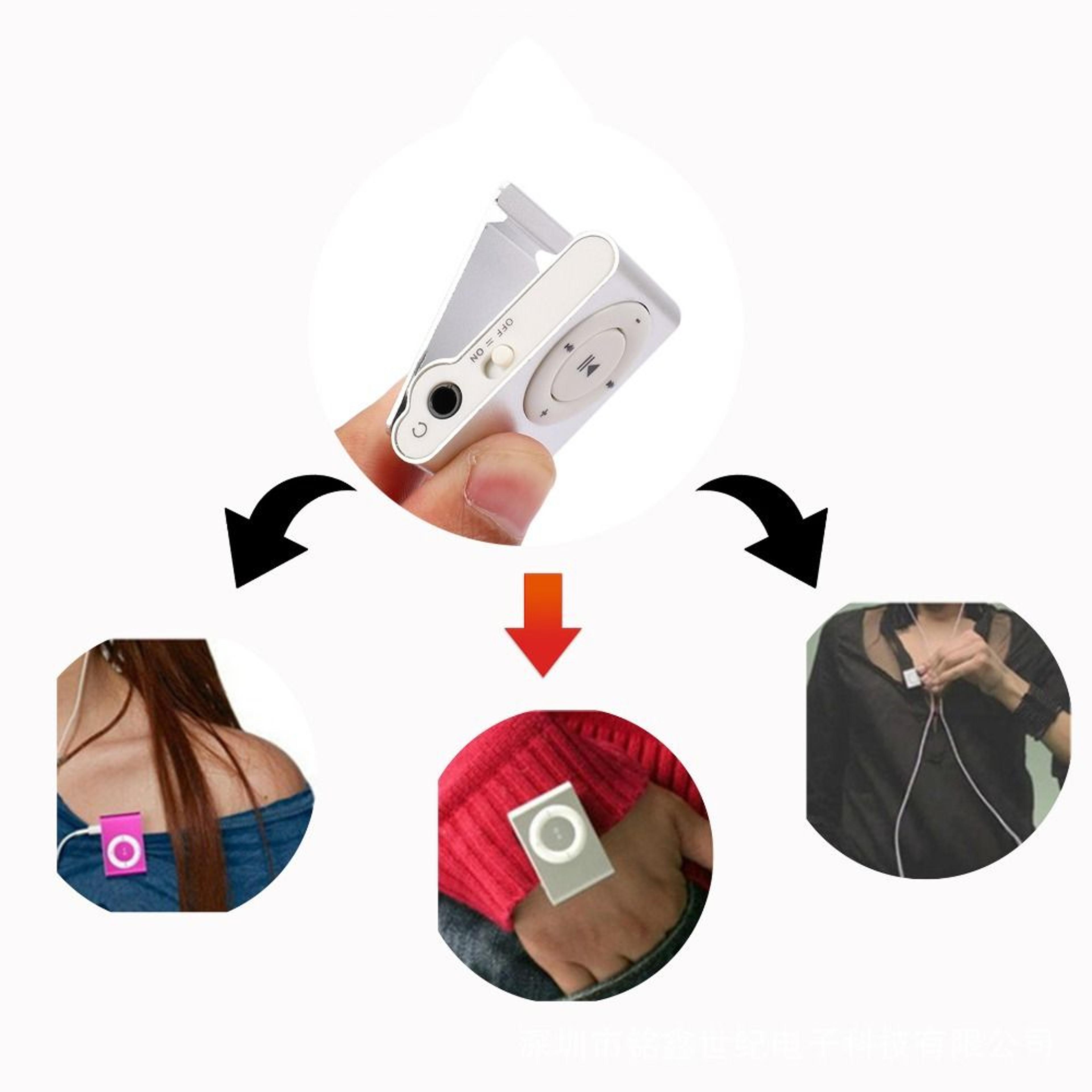 Mini Clip Player With TF Card Support 2