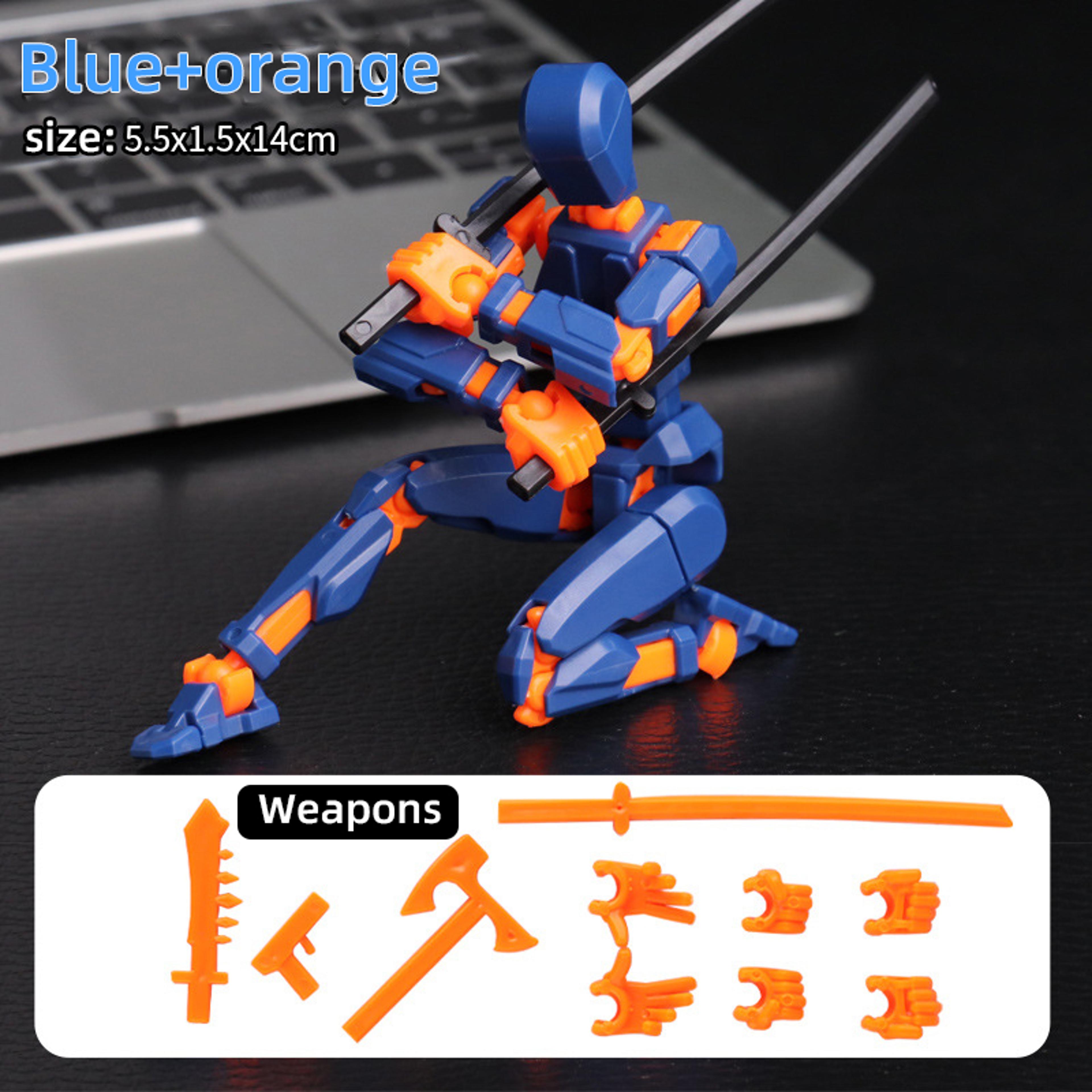 Printed Poseable Shapeshift Robot Action Figure Toy 2