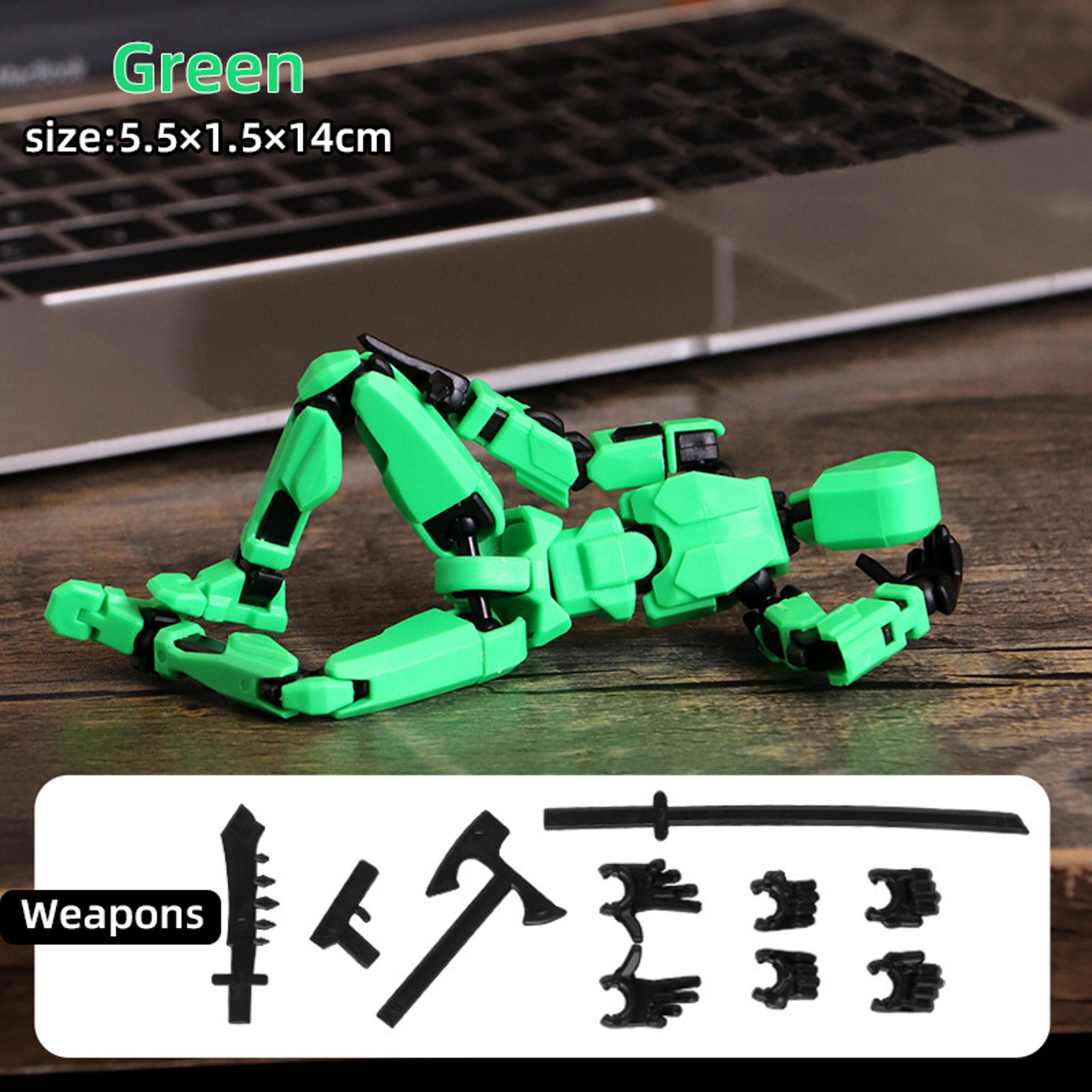 Printed Poseable Shapeshift Robot Action Figure Toy 7