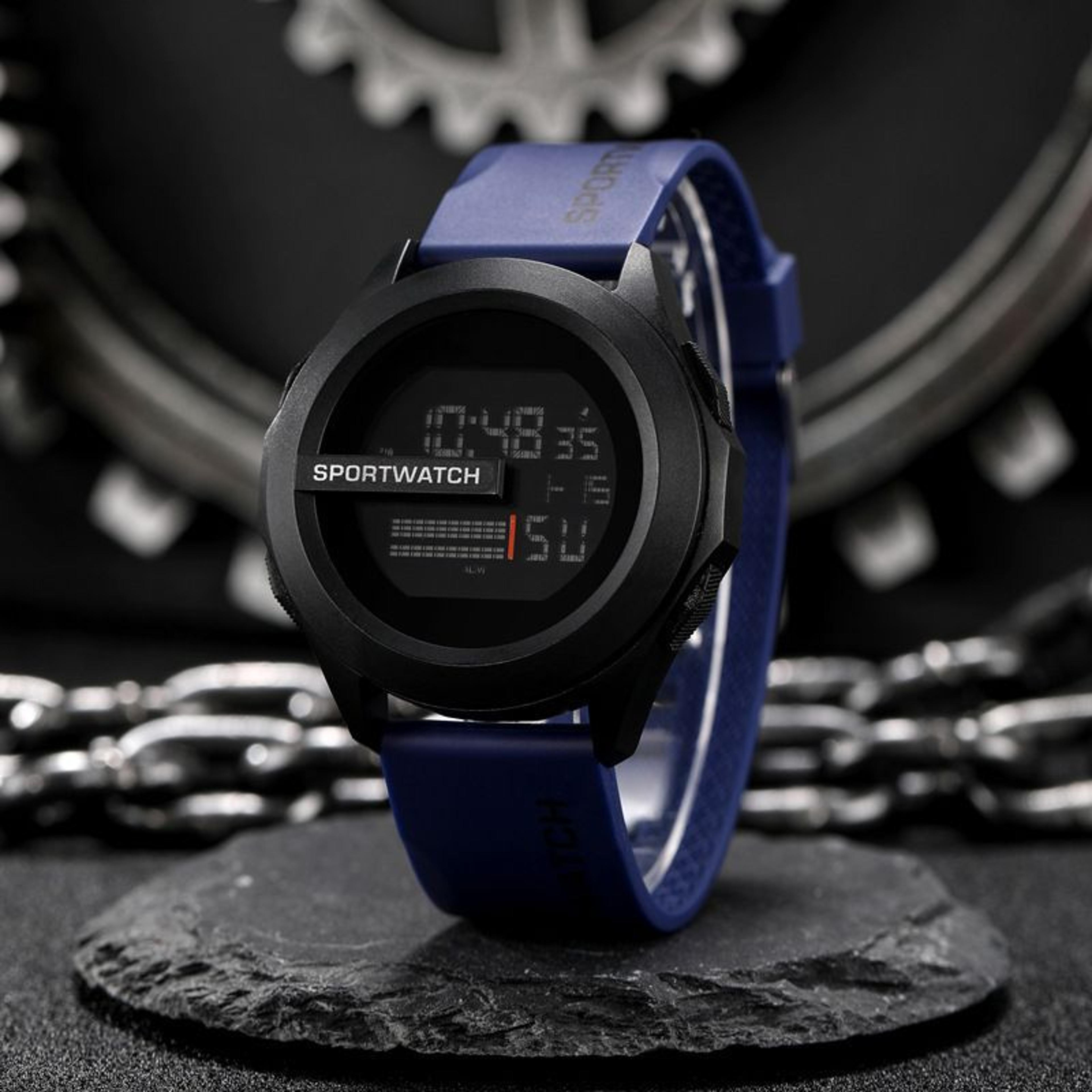 Mens Multi Function Luminous Digital Watch Large Dial Water Resistant And Stylish 6