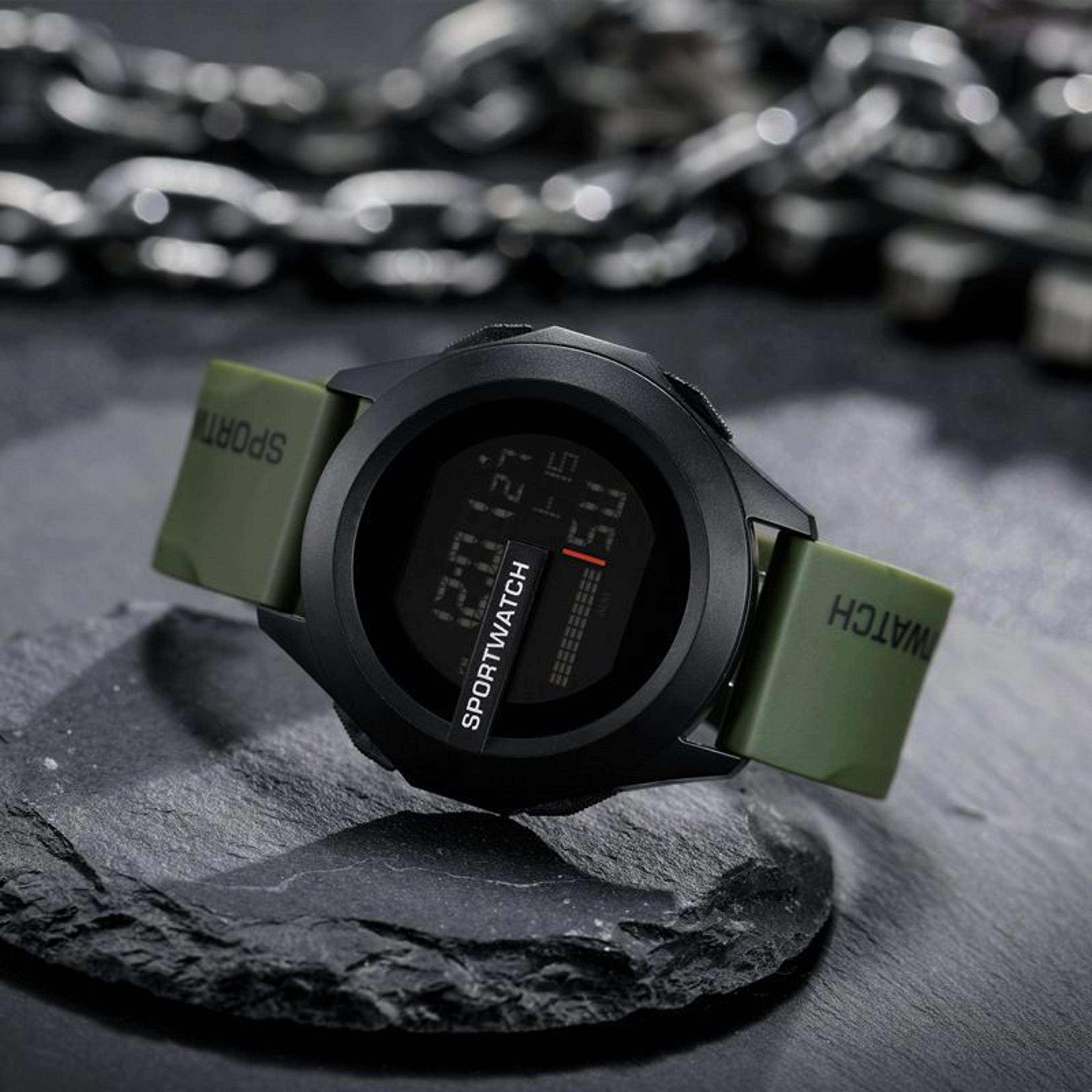 Mens Multi Function Luminous Digital Watch Large Dial Water Resistant And Stylish 8