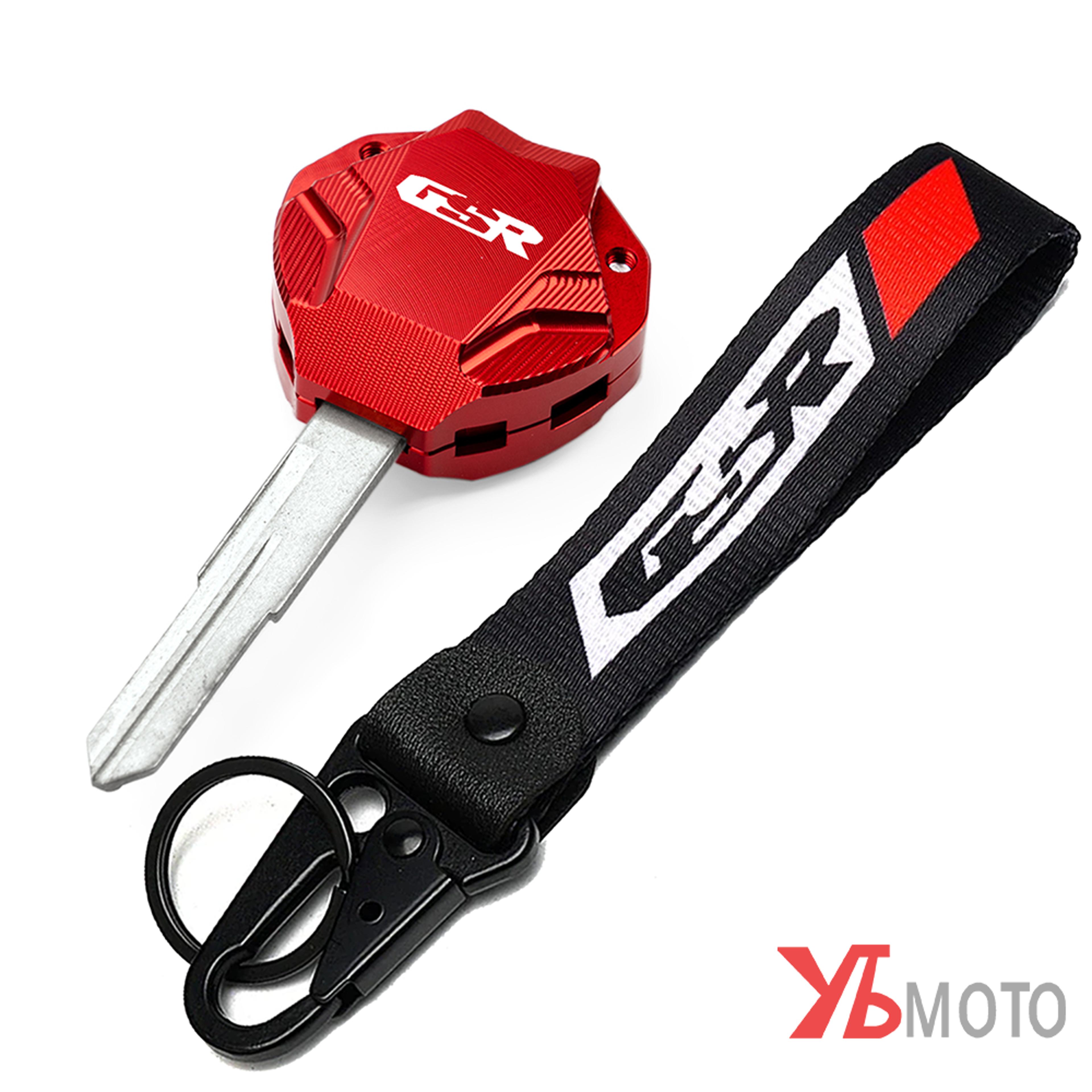 gsr cnc aluminum key cover case with keychain