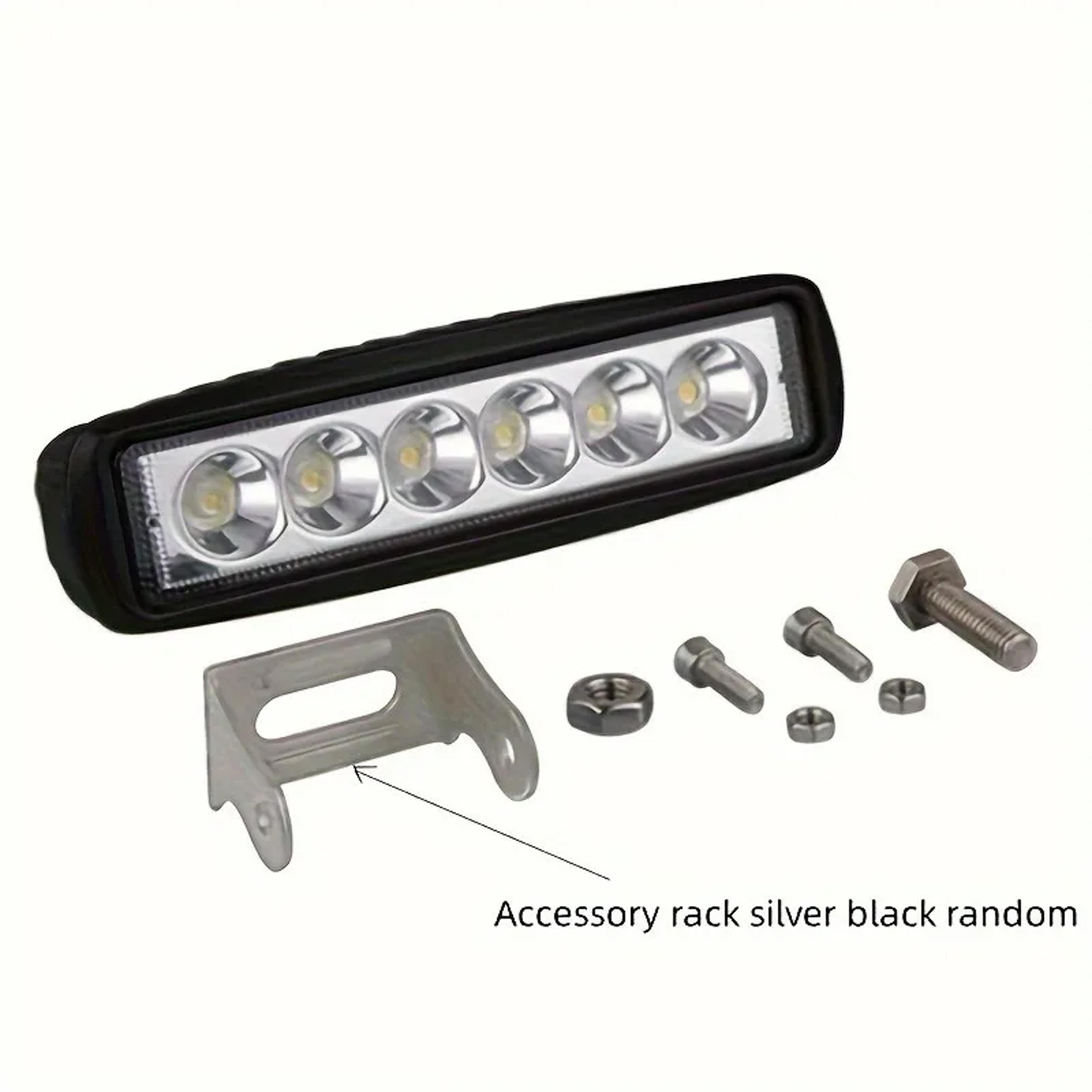 Super Bright Waterproof Car LED Light Black Cover DRL For Off Road SUV  Truck 5