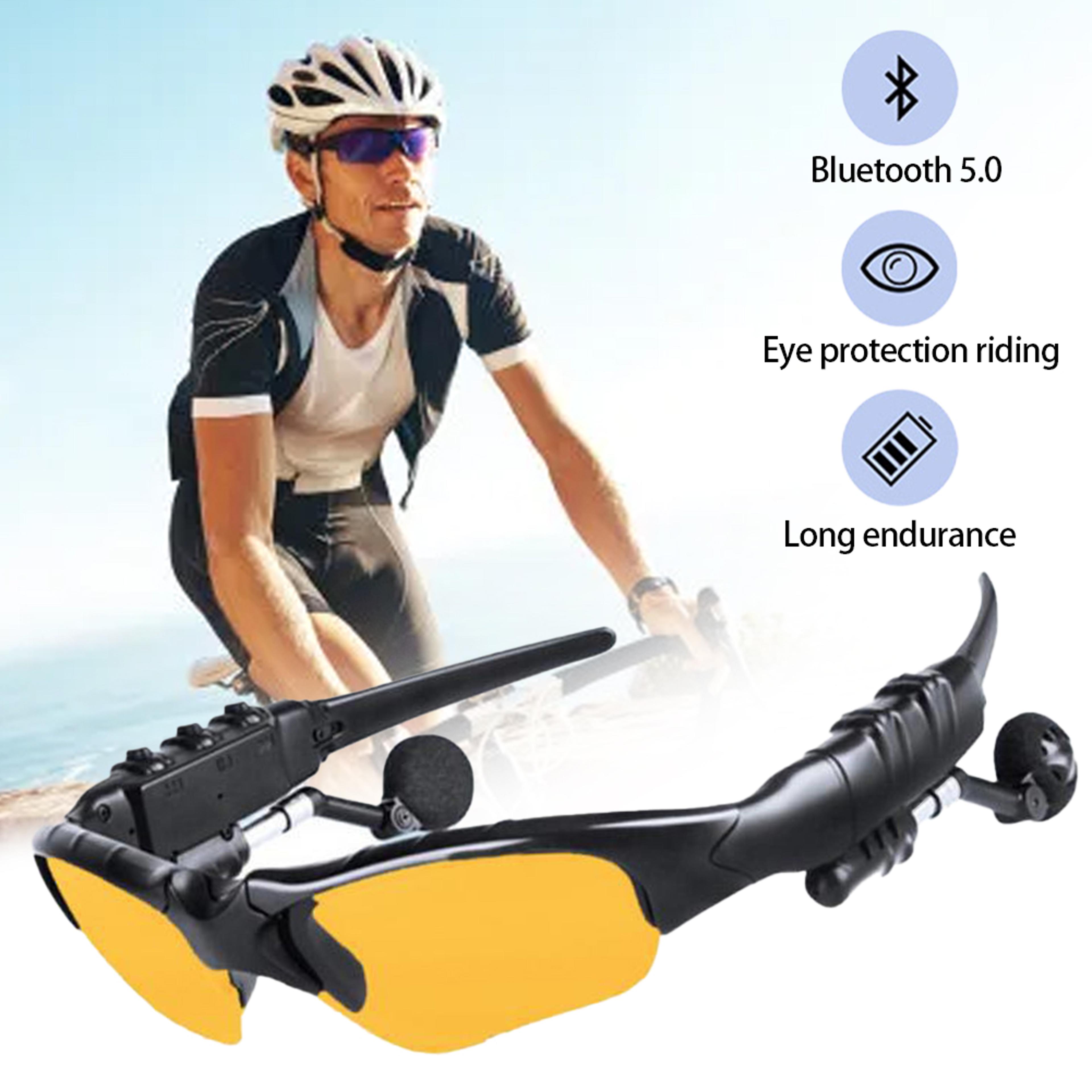 Wireless Bluetooth Sports Sunglasses With Polarized Lenses  Audio Headphones 1