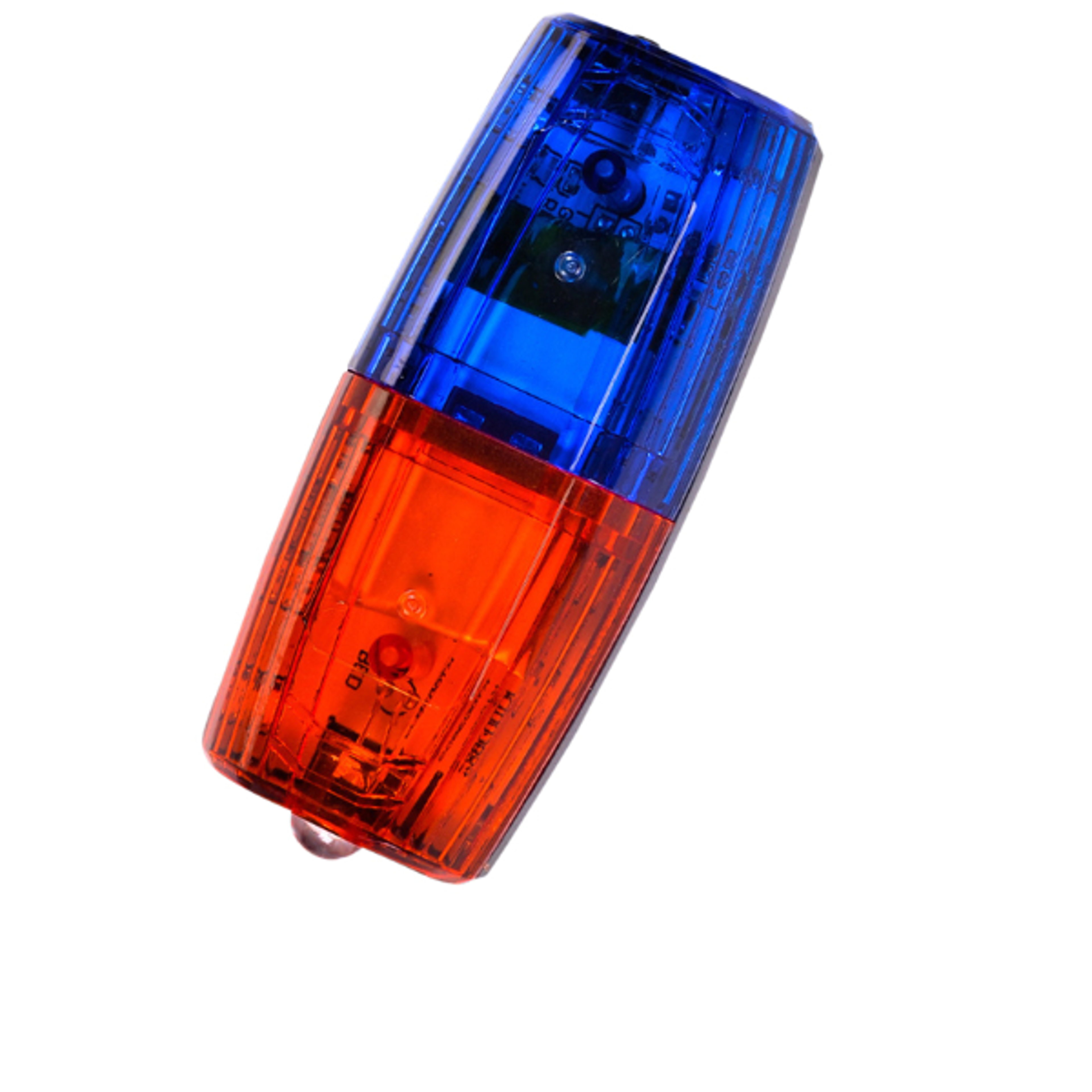 LED Red Blue Caution Emergency Police Light Flashing Shoulder Lamp USB Rechargeable Shoulder Warning
