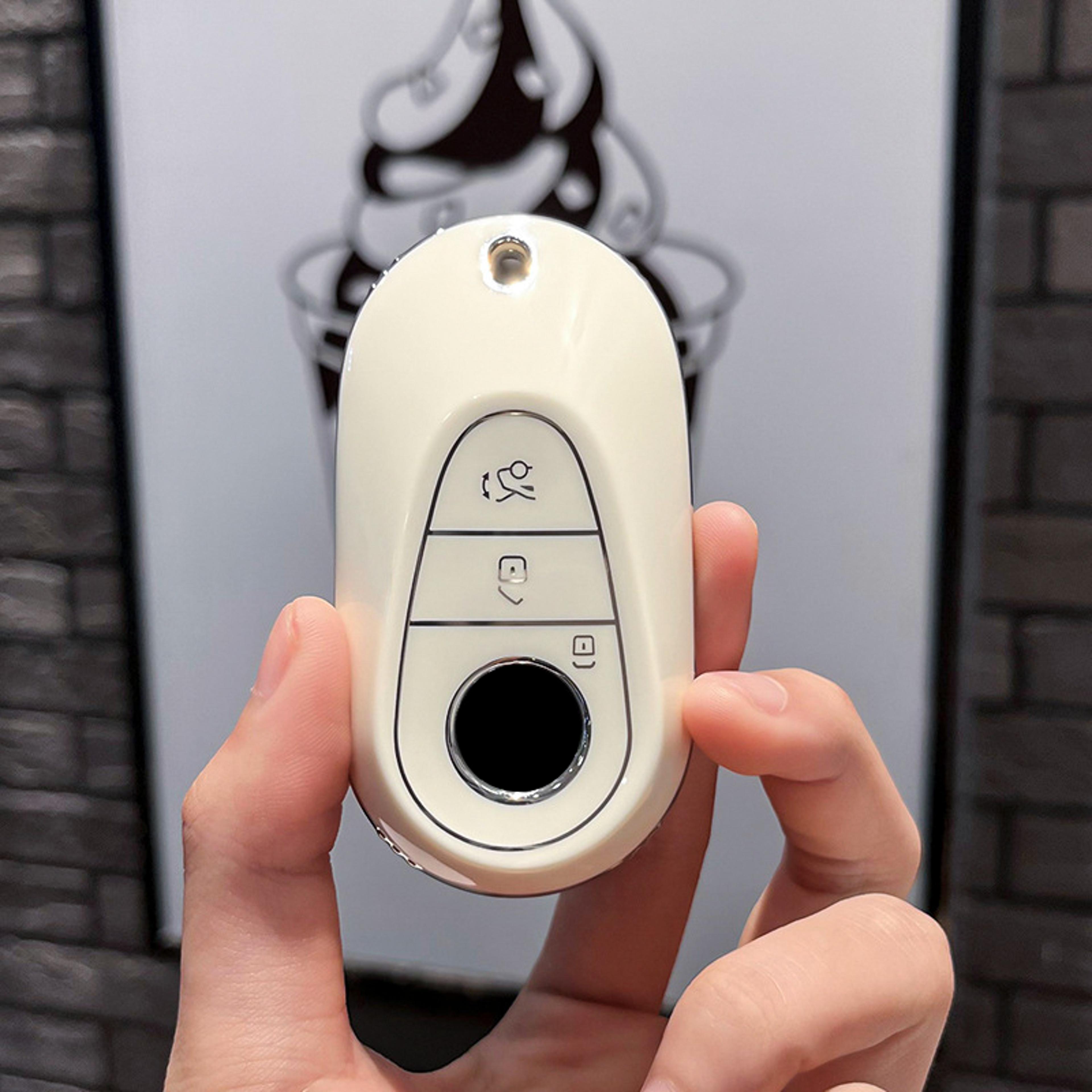 luxury tpu car key fob cover