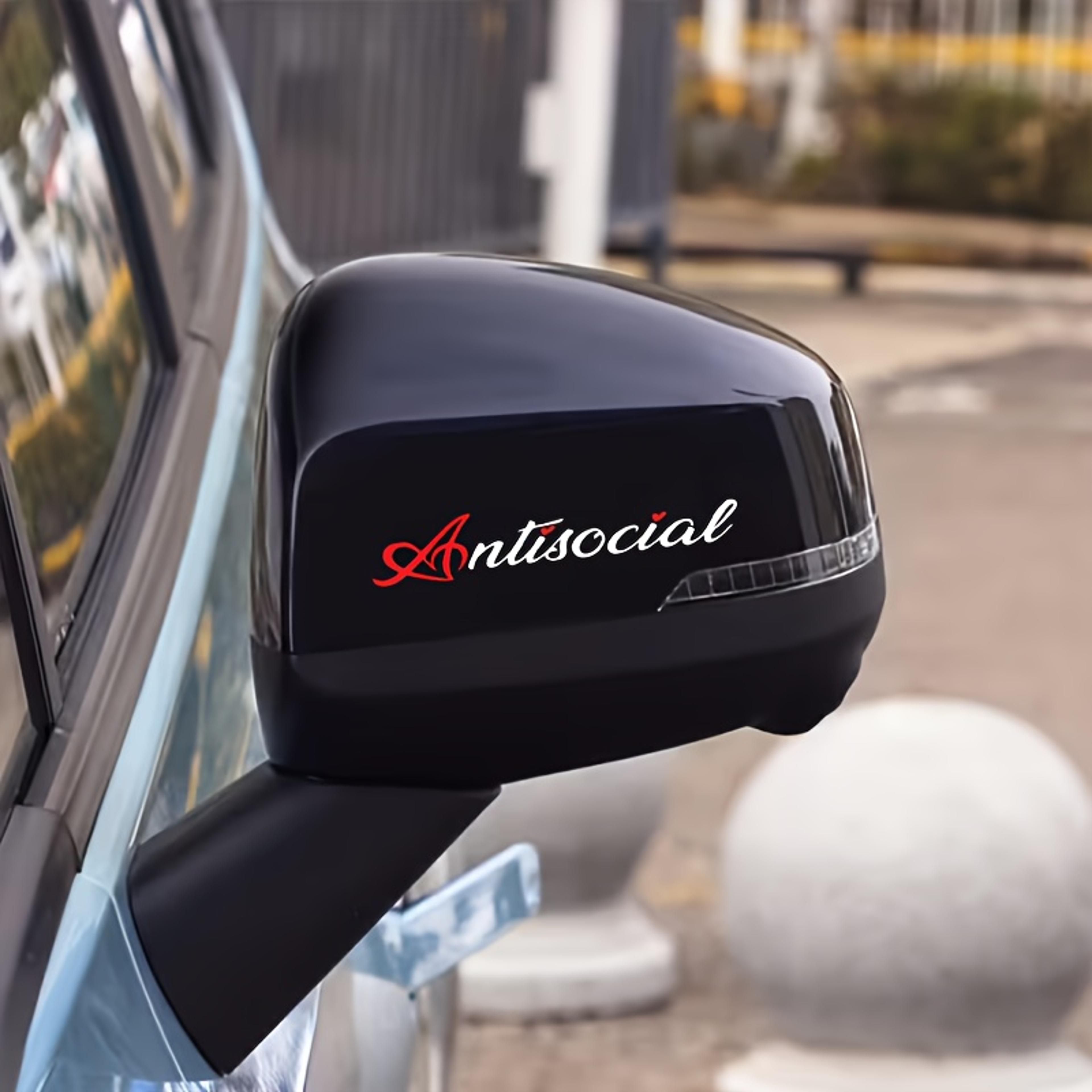 Antisocial Heart Waterproof Vinyl Sticker For Cars  Helmets 4