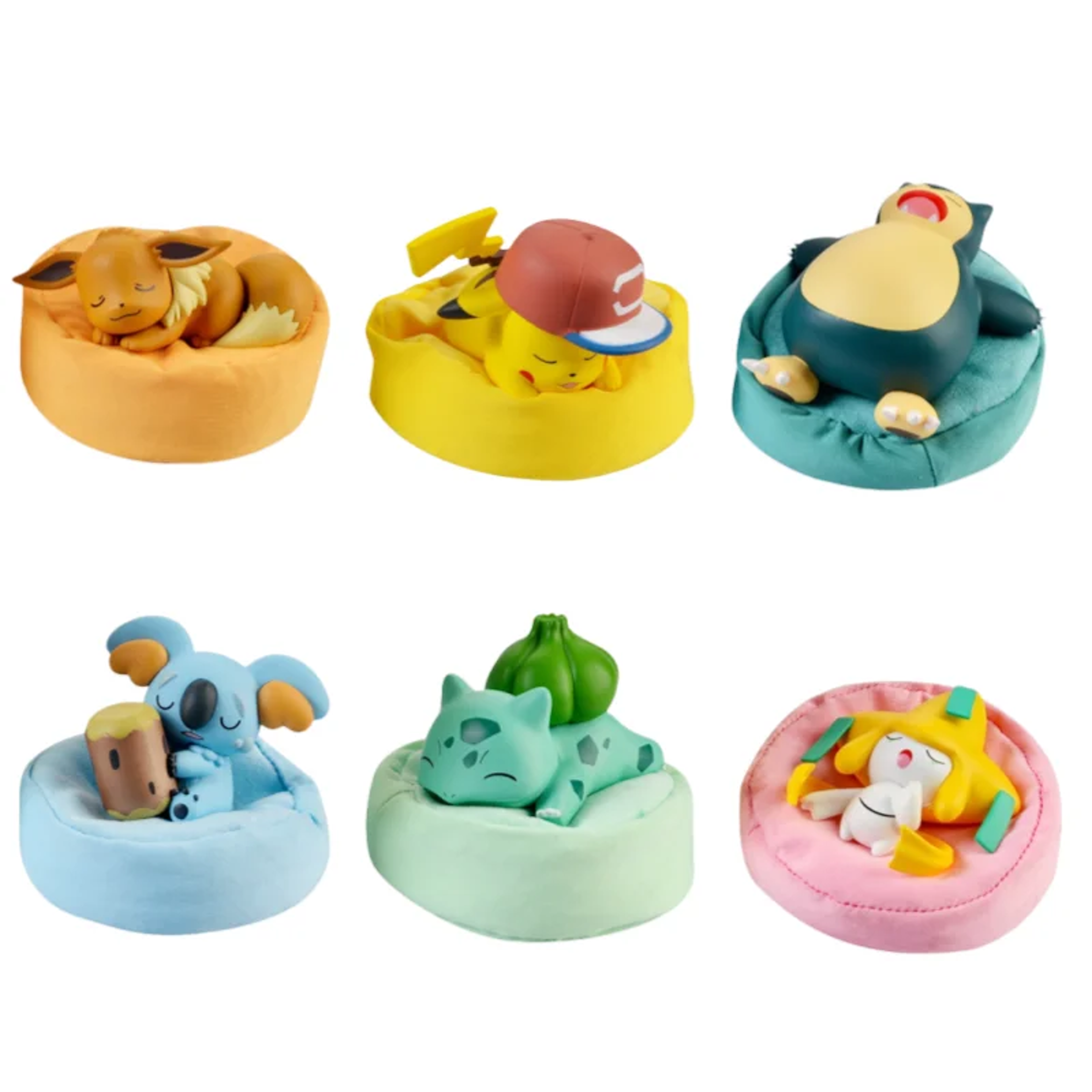 pokemon figures pikachu & eevee collectible anime action set