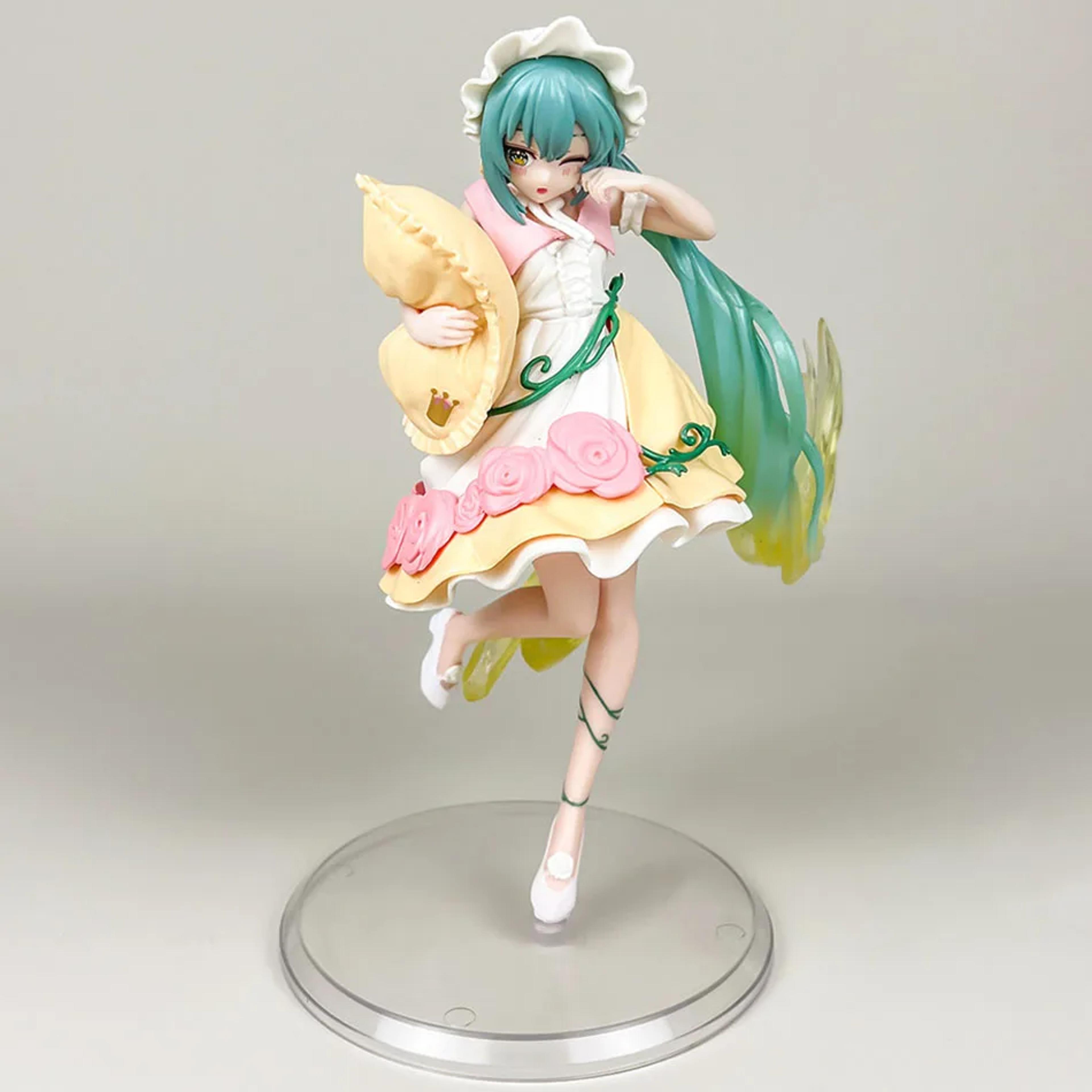 Hatsune Miku X Cinnamoroll Fairy Figure Car Ornament Collectible Toy 3