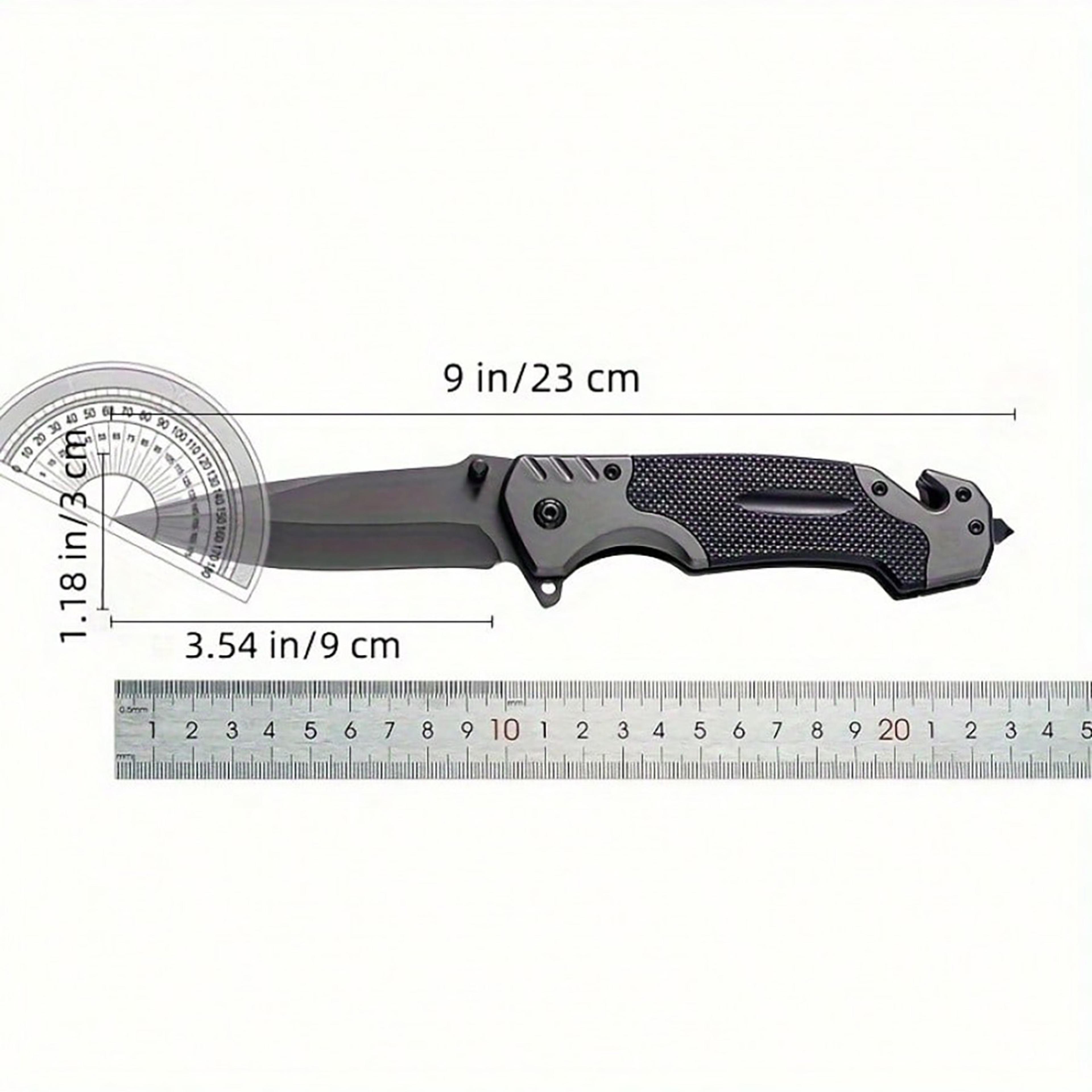 Ultimate Folding Pocket Knife Outdoor Camping  Fruit Knife Stainless Steel Sharp Blade 2