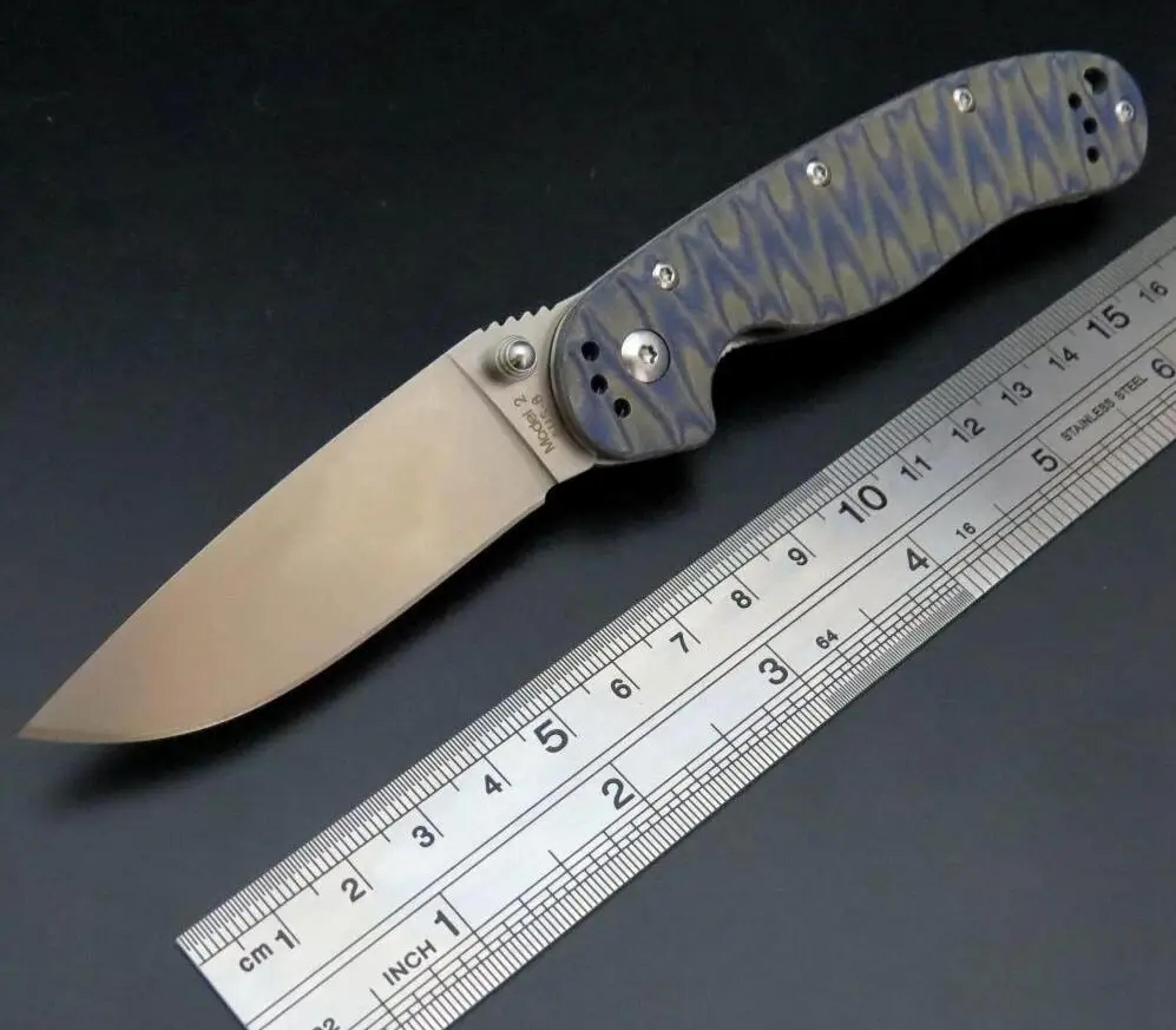 Eafengrow Premium Stainless Folding Pocket Knife Compact  Camping Survival Knife 4