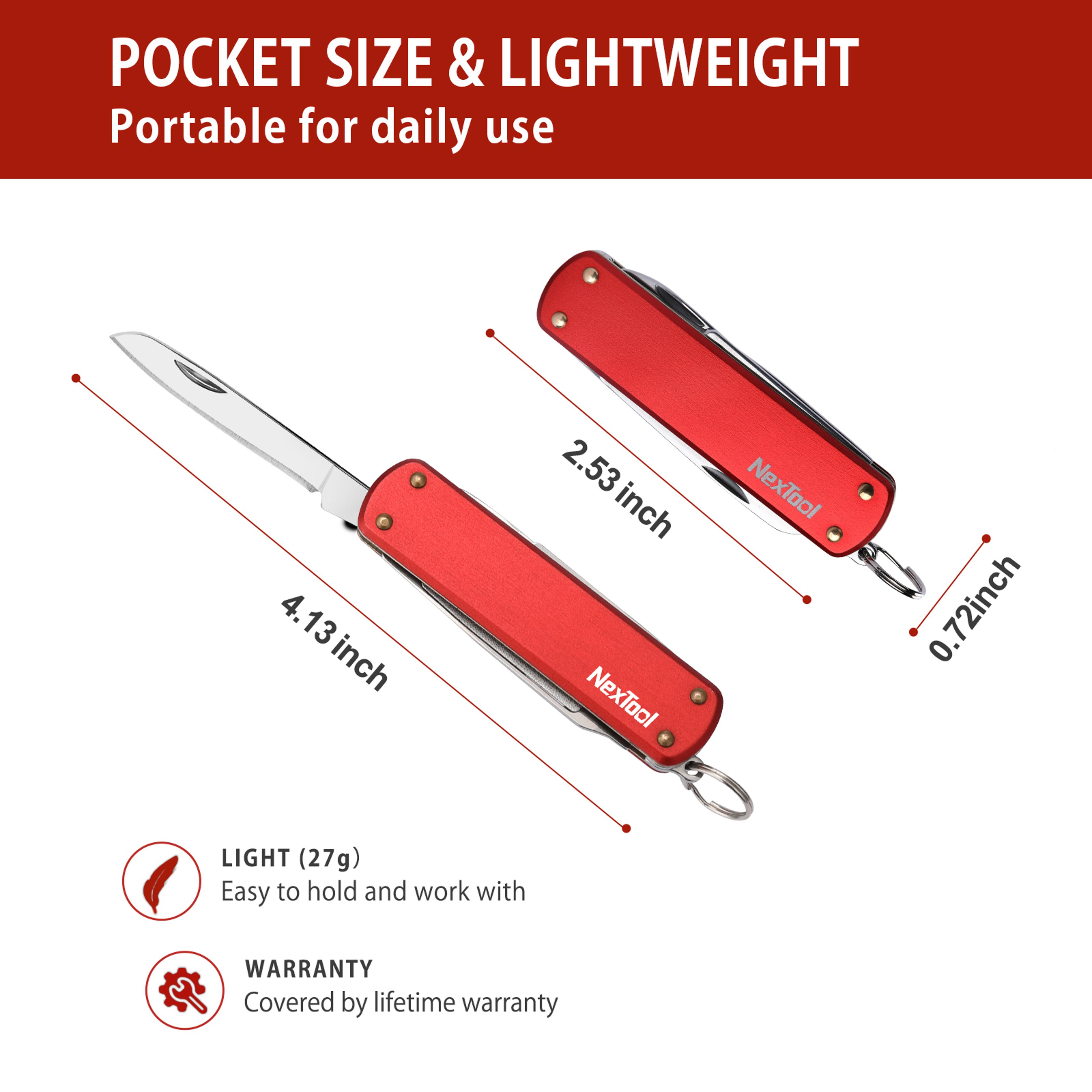 NexTool Mini Folding Knife  Multifunction Pocket Tool With Scissors 4