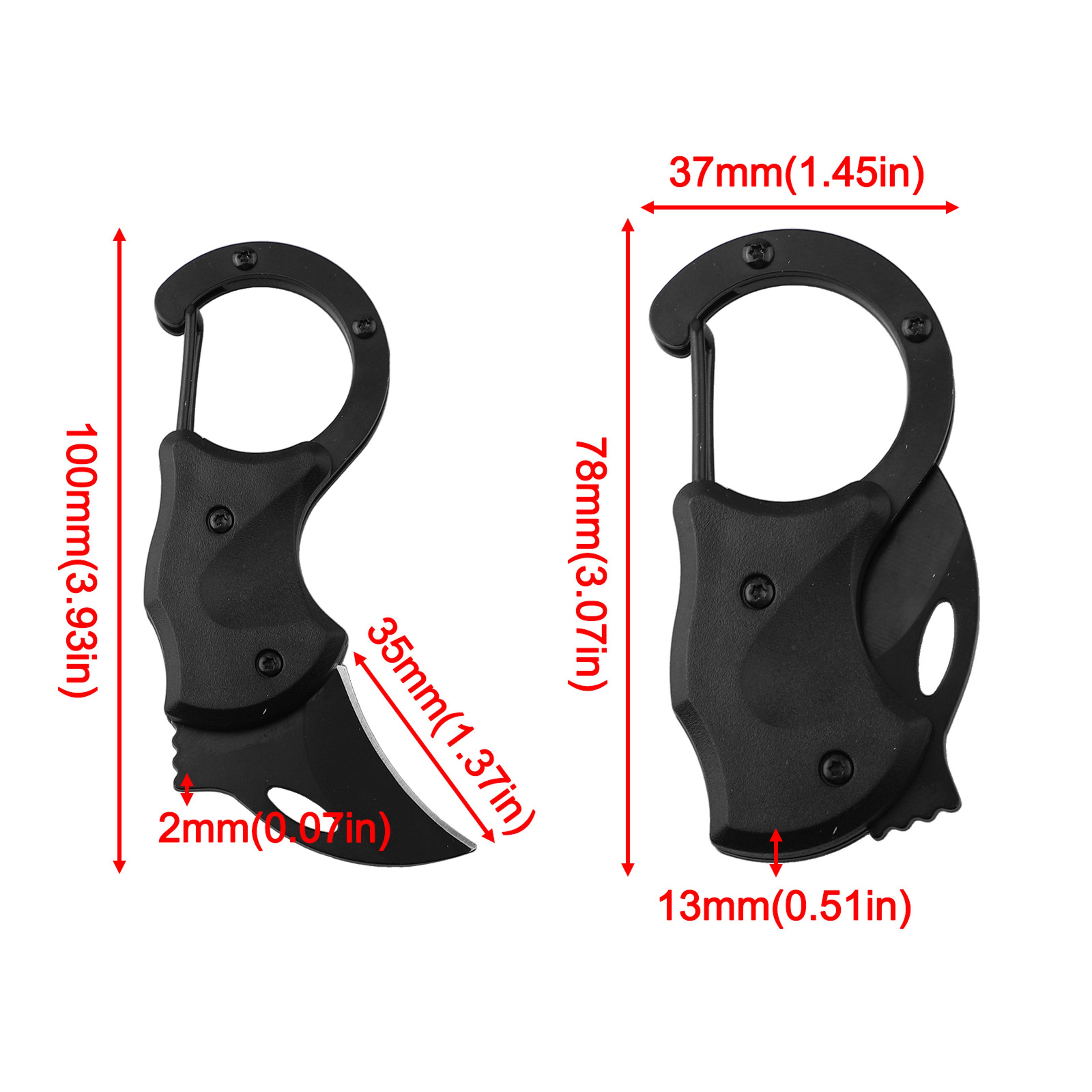 Mini Key Knife Portable Pocket Knife  Case Opener 1