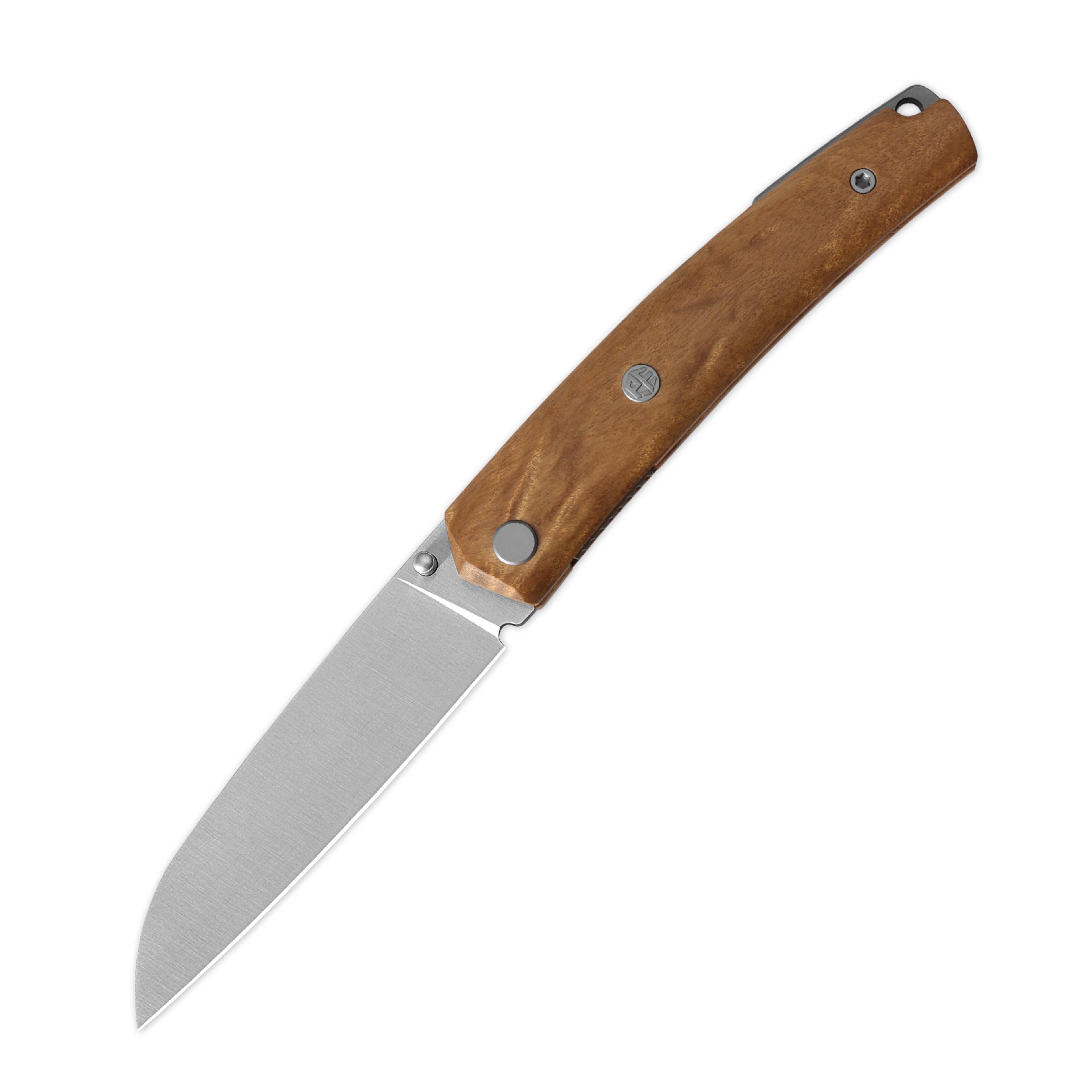 Premium Wood Handle Folding Pocket Knife Steel Knife For Outdoor Camping Hiking  Survival 6