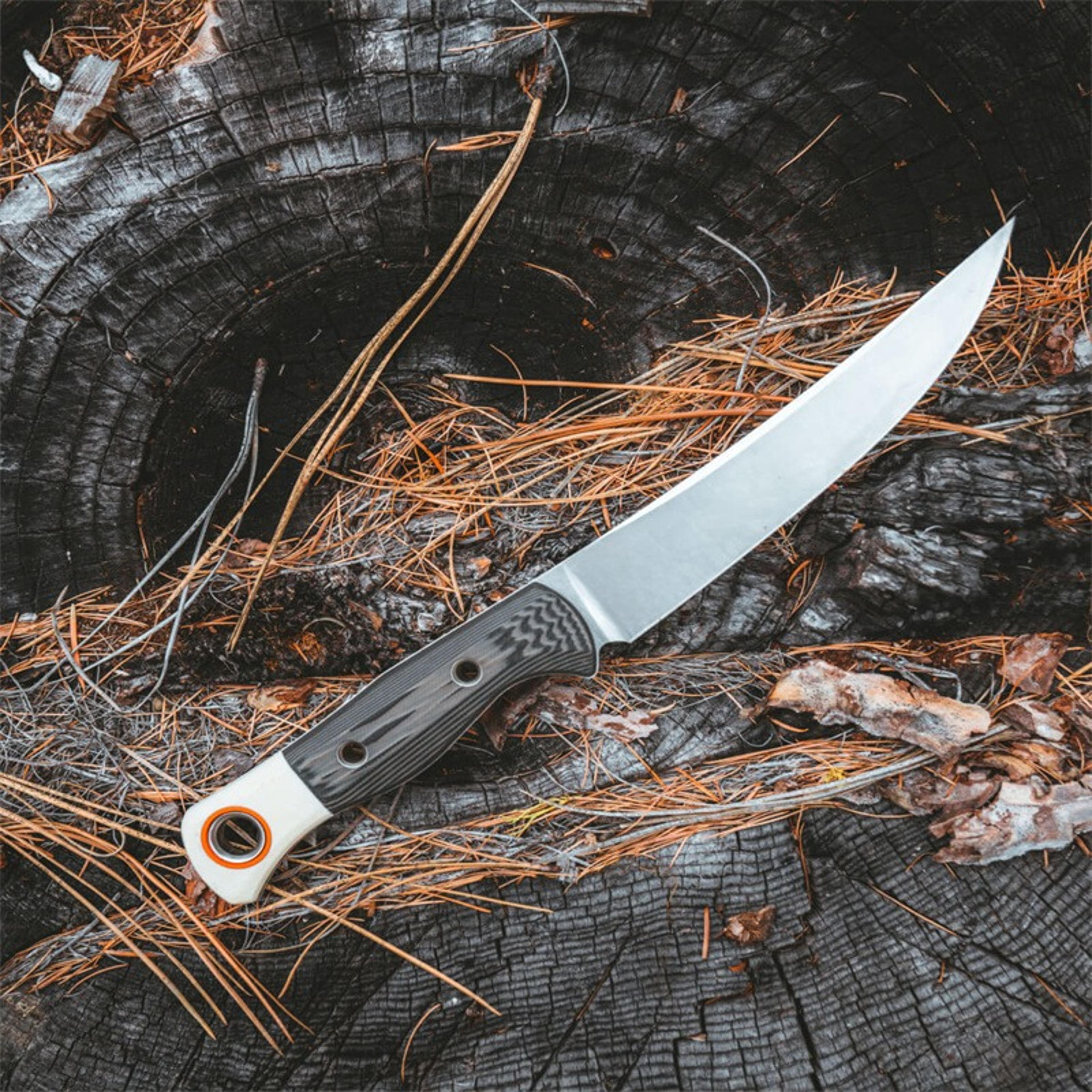 fixed blade knife premium survival knife with steel & handle