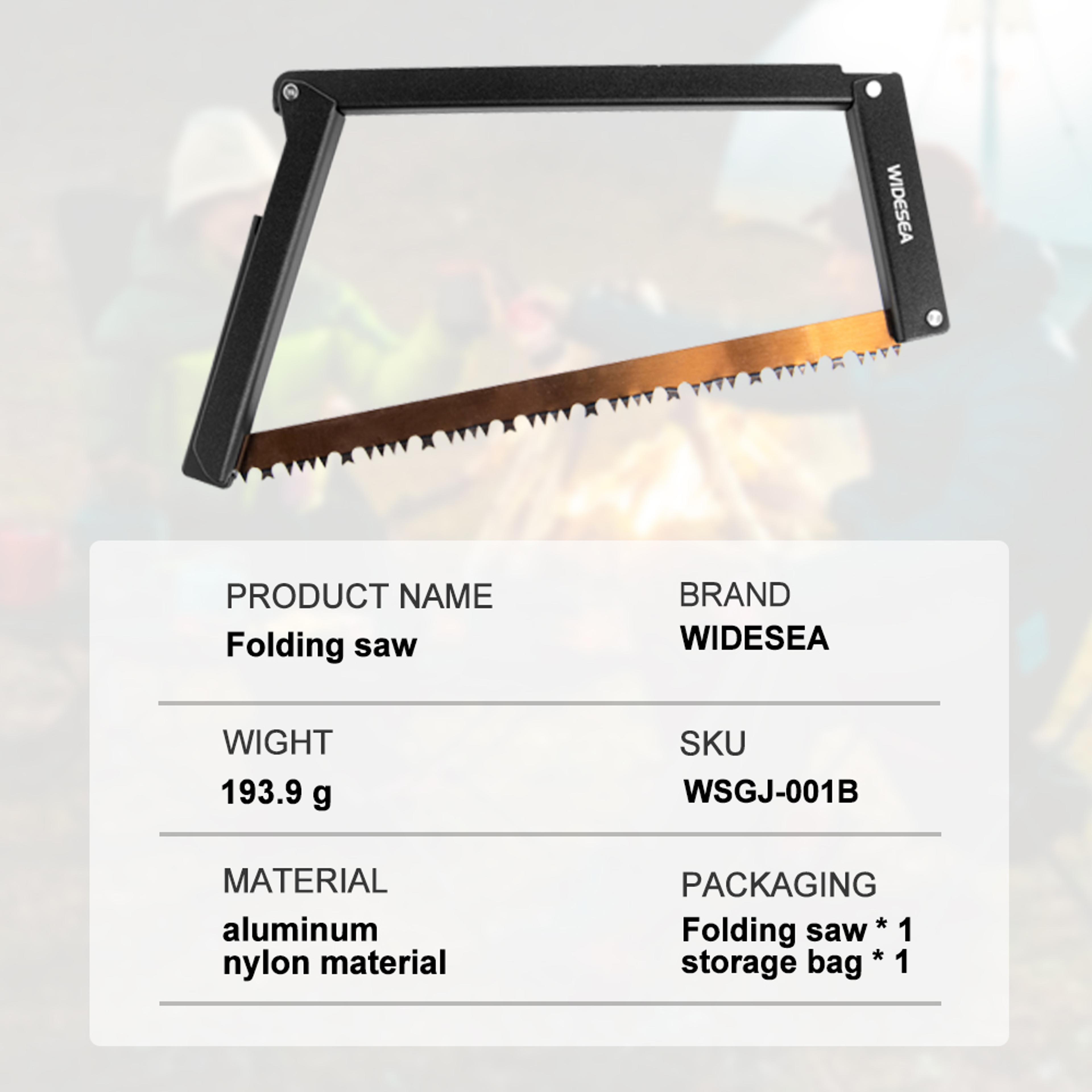 Folding Saw Camping Saw With Manganese Steel Blade 3