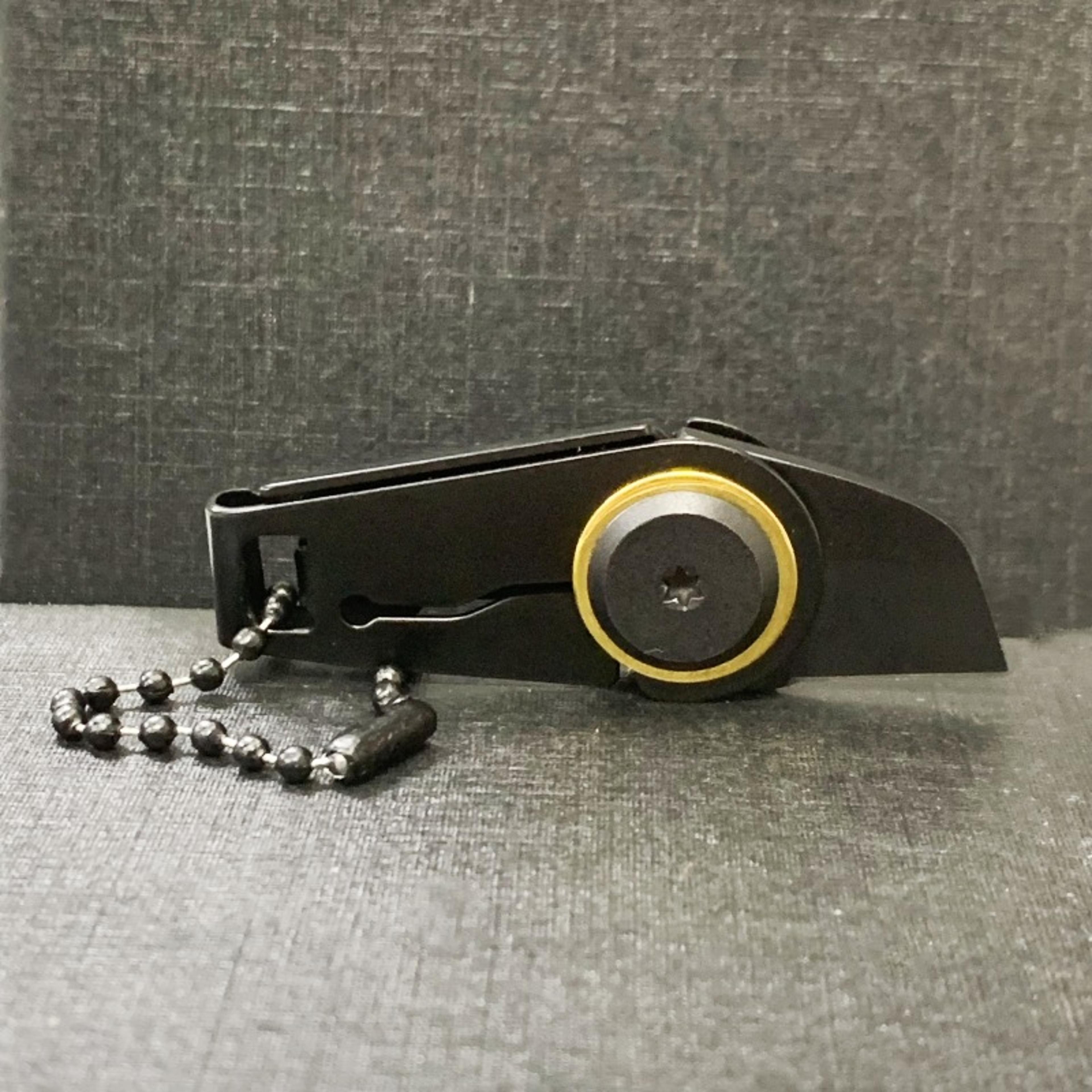 stainless steel keychain knife mini folding box opener
